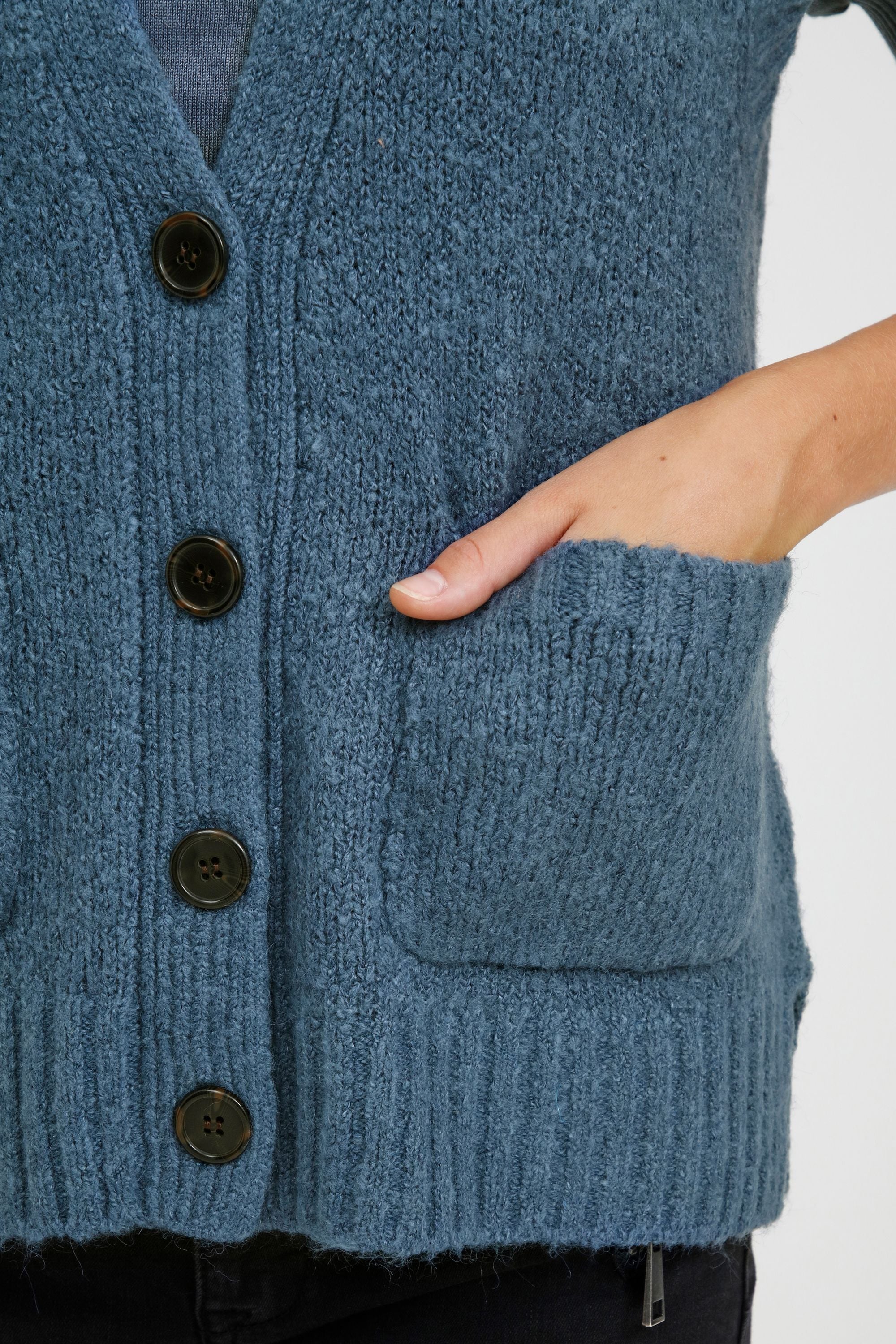 fransa Strickweste »Strickjacke FRCedarki«