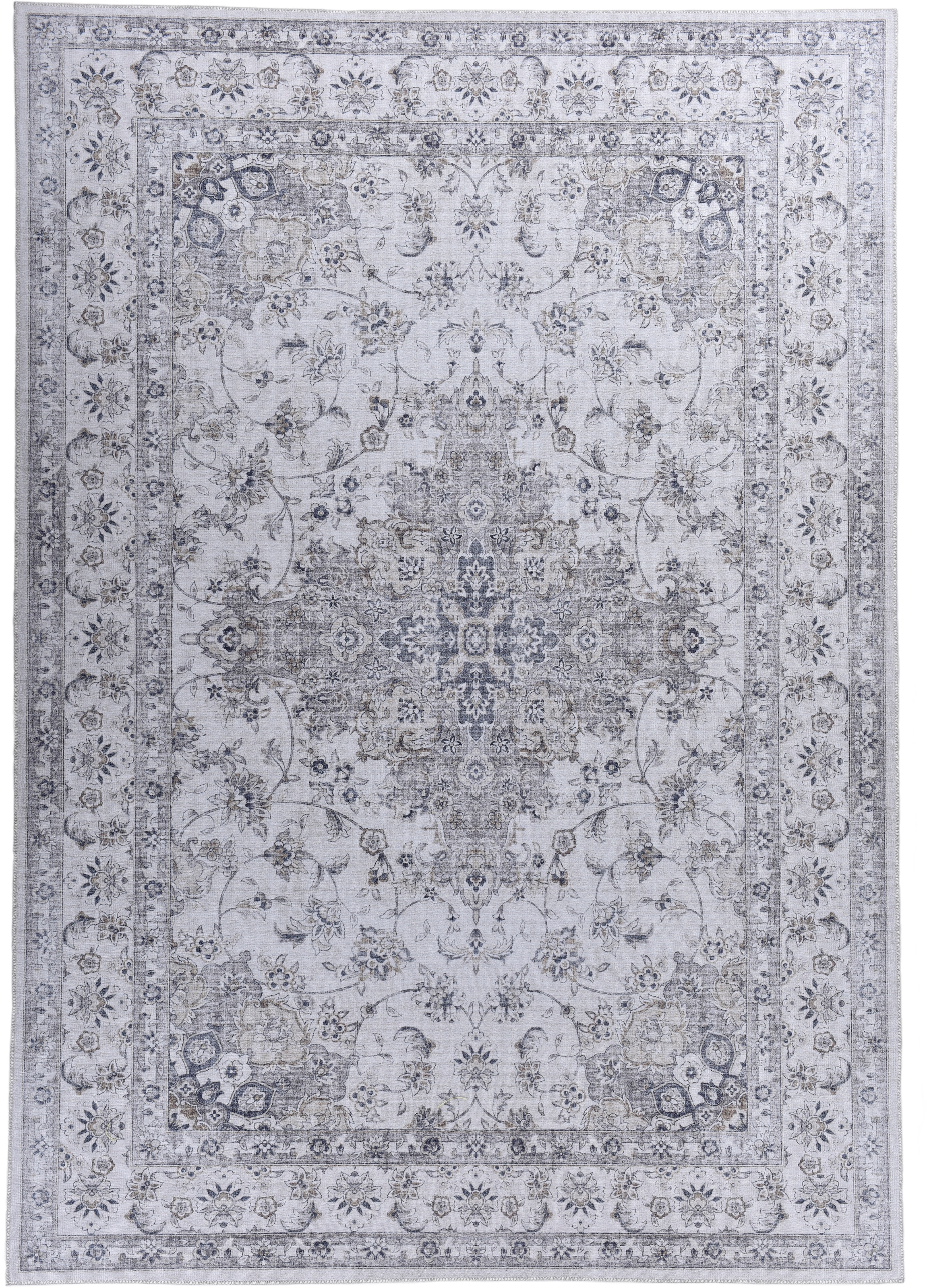 Gino Falcone Teppich »Cecilia 069«, rechteckig, 3 mm Höhe, Flachgewebe, bedruckt, Orient-Optik
