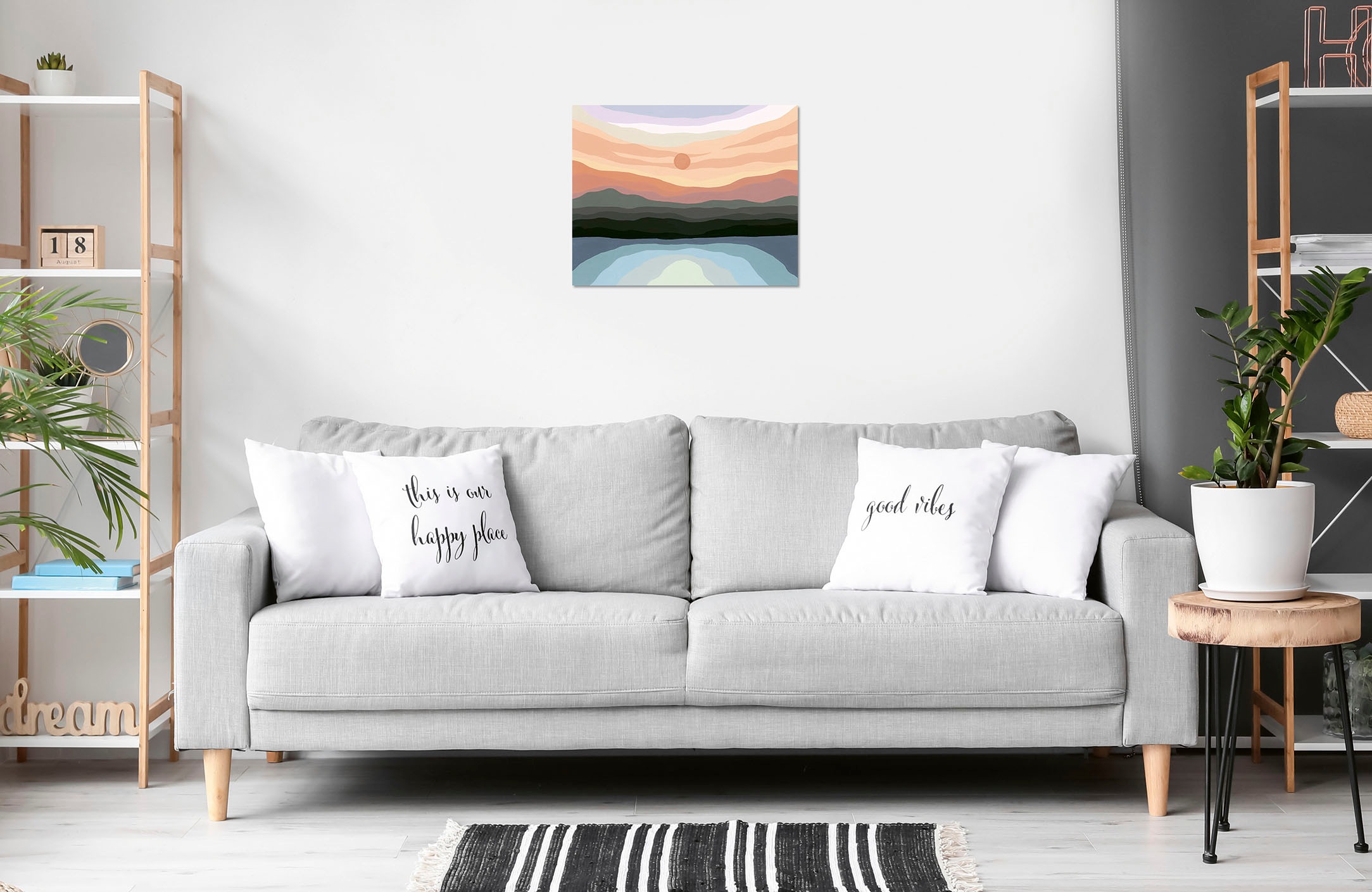 Ravensburger Malen nach Zahlen »CreArt, Minimalistic Landscape«, Made in Europe