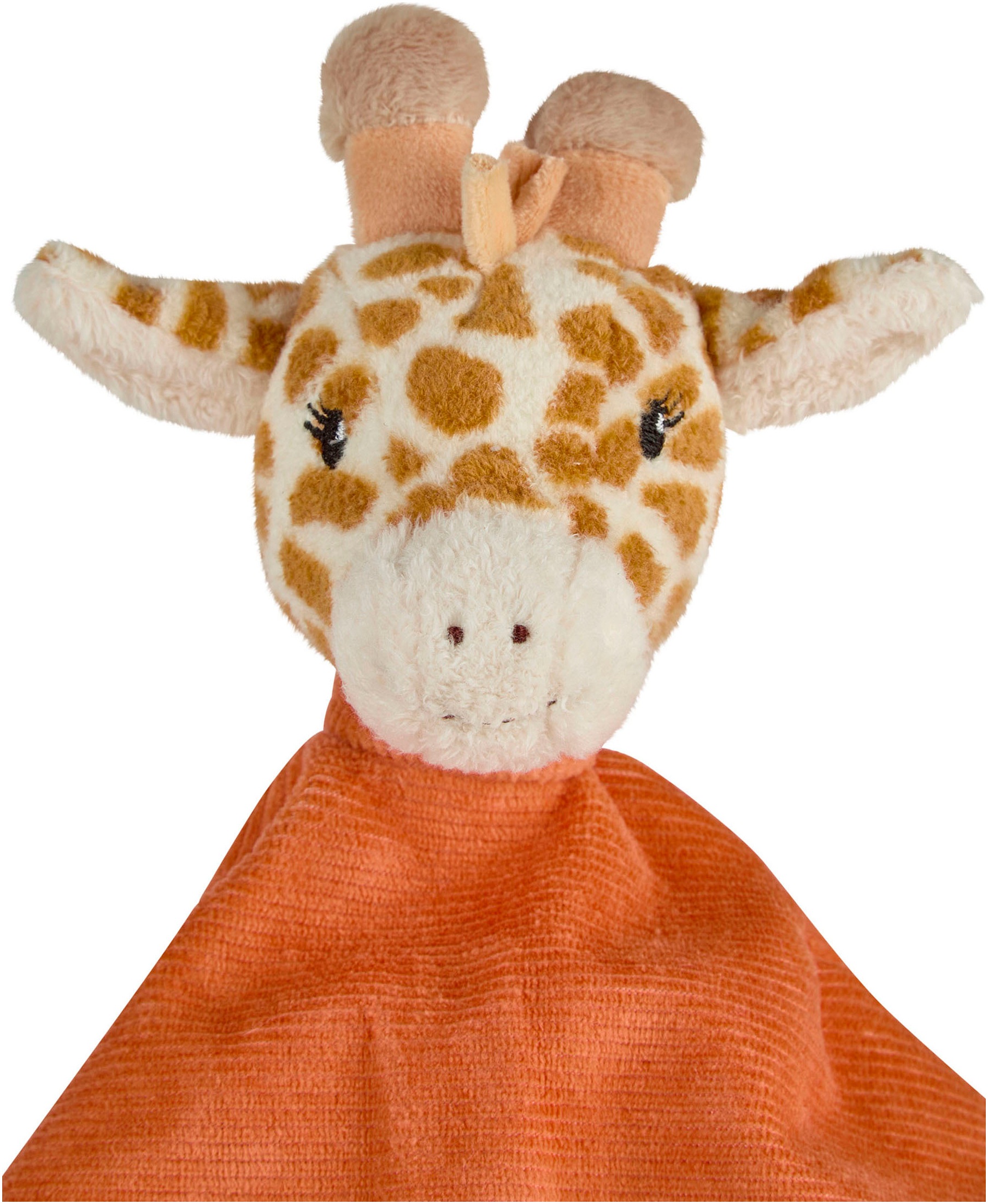 Sterntaler® Schmusetuch »Giraffe Kaya, M«, mit Beißring aus Silikon