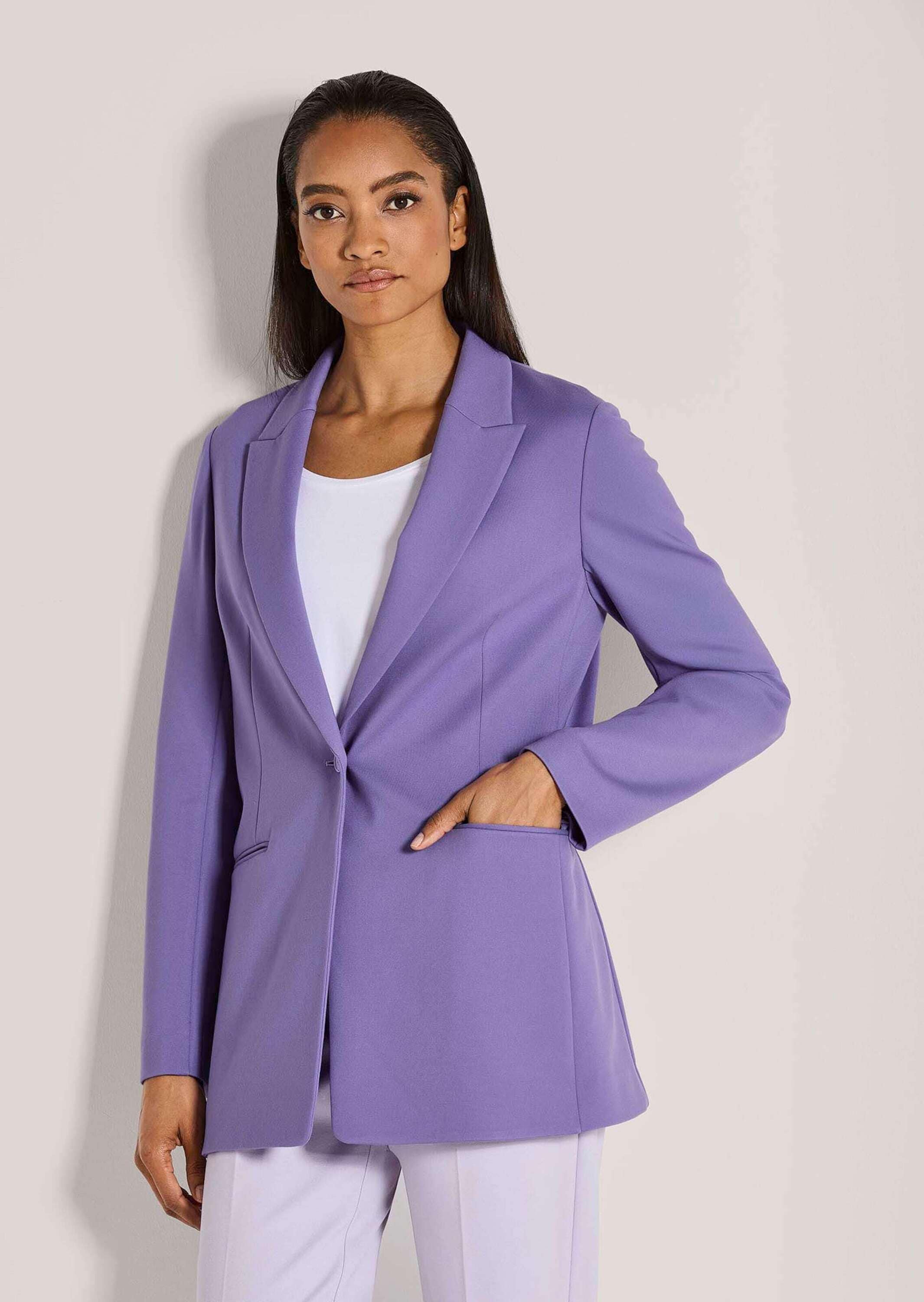 MADELEINE Jackenblazer »Jerseyblazer Eleganter Longblazer mit Stretch-Komfort« Jersey-Qualität