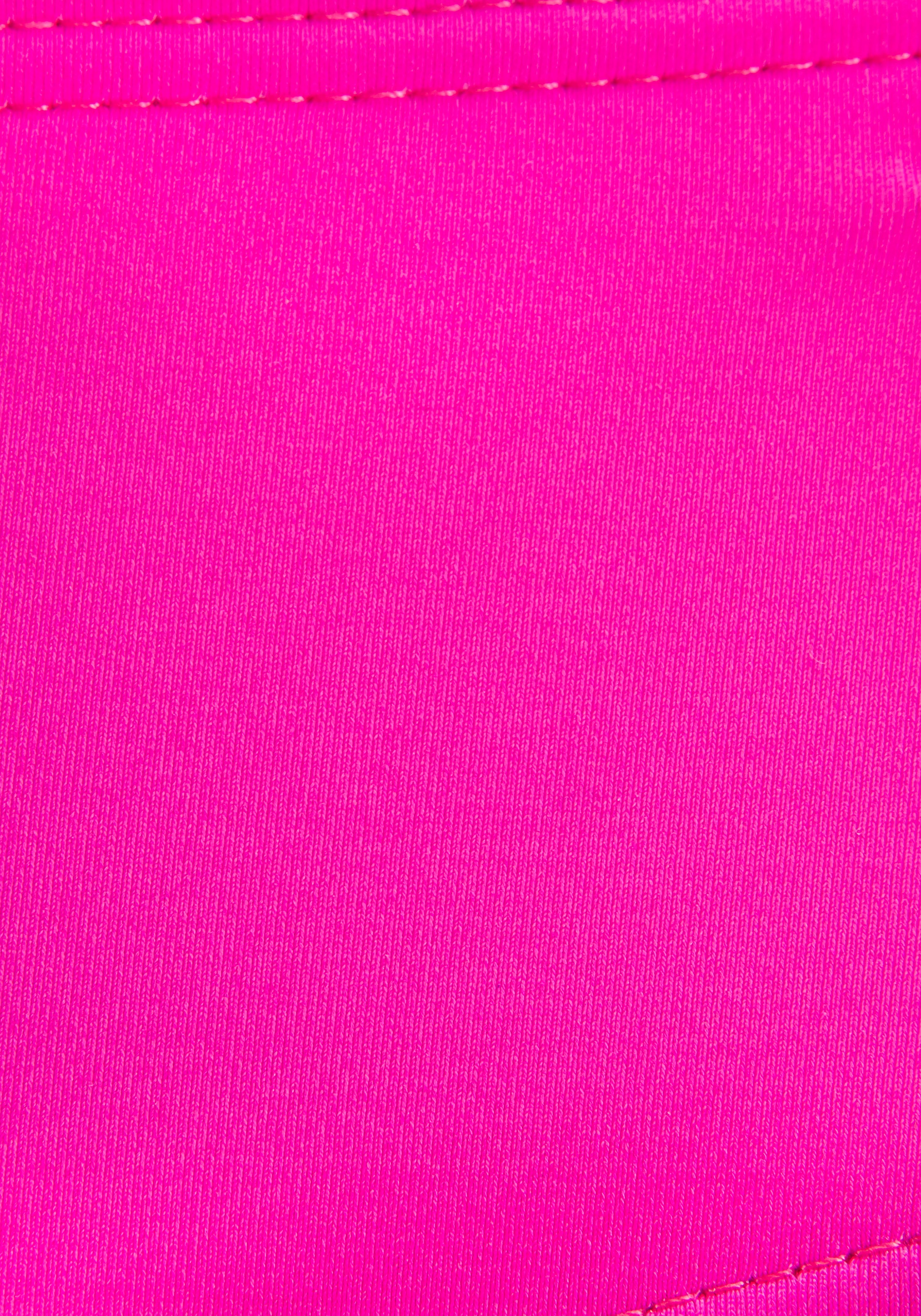 Bikini-Hose VENICE BEACH "Moloka", Damen, Gr. 34, N-Gr, pink, Recycling-Polyamid, Badehosen Bikini-Hose, einfarbig 3