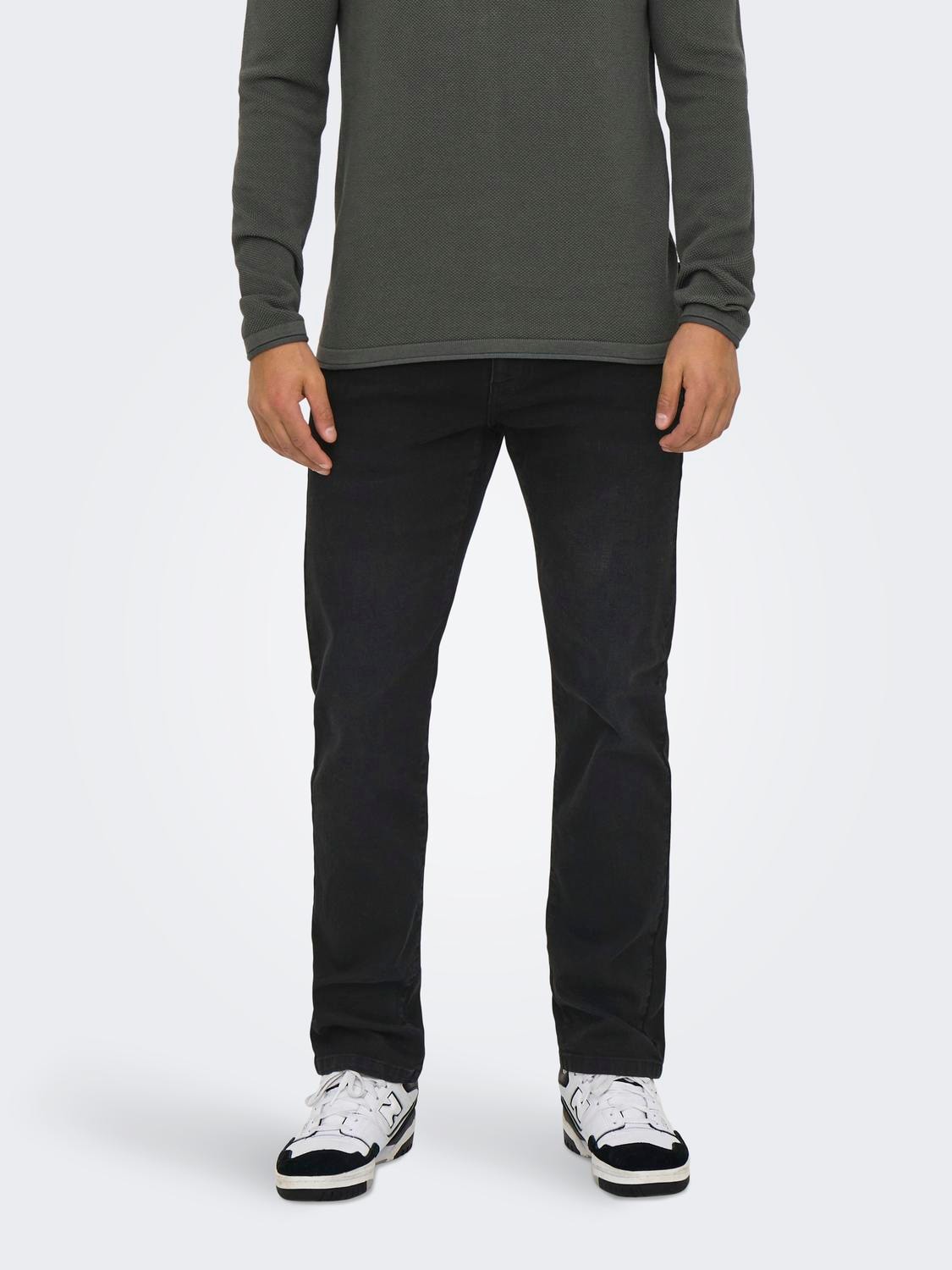 ONLY & SONS Regular-fit-Jeans "ONSWEFT REGULAR MAT DNM NOOS"