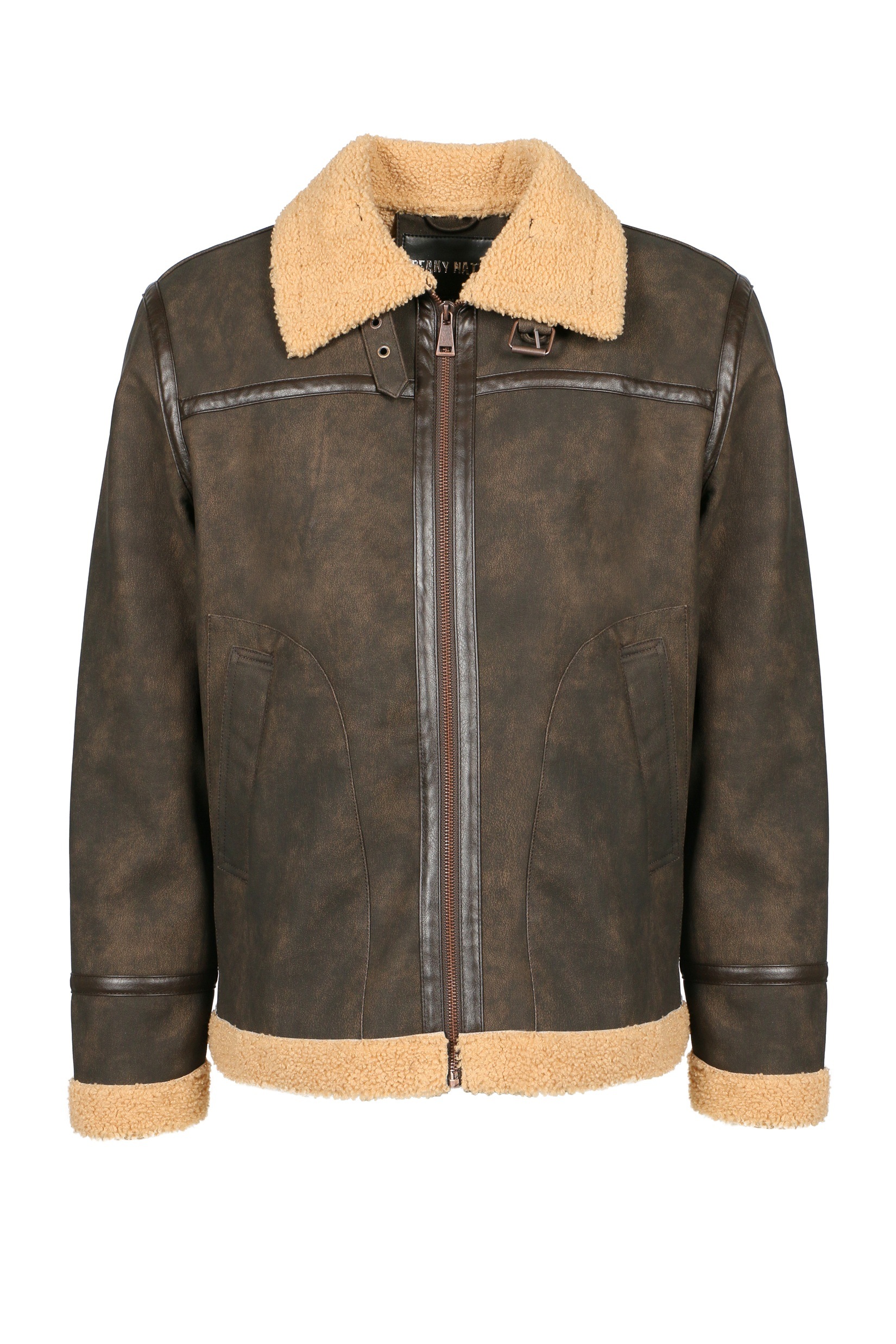 Freaky Nation Lederimitatjacke "T-Zogon-RR" günstig online kaufen