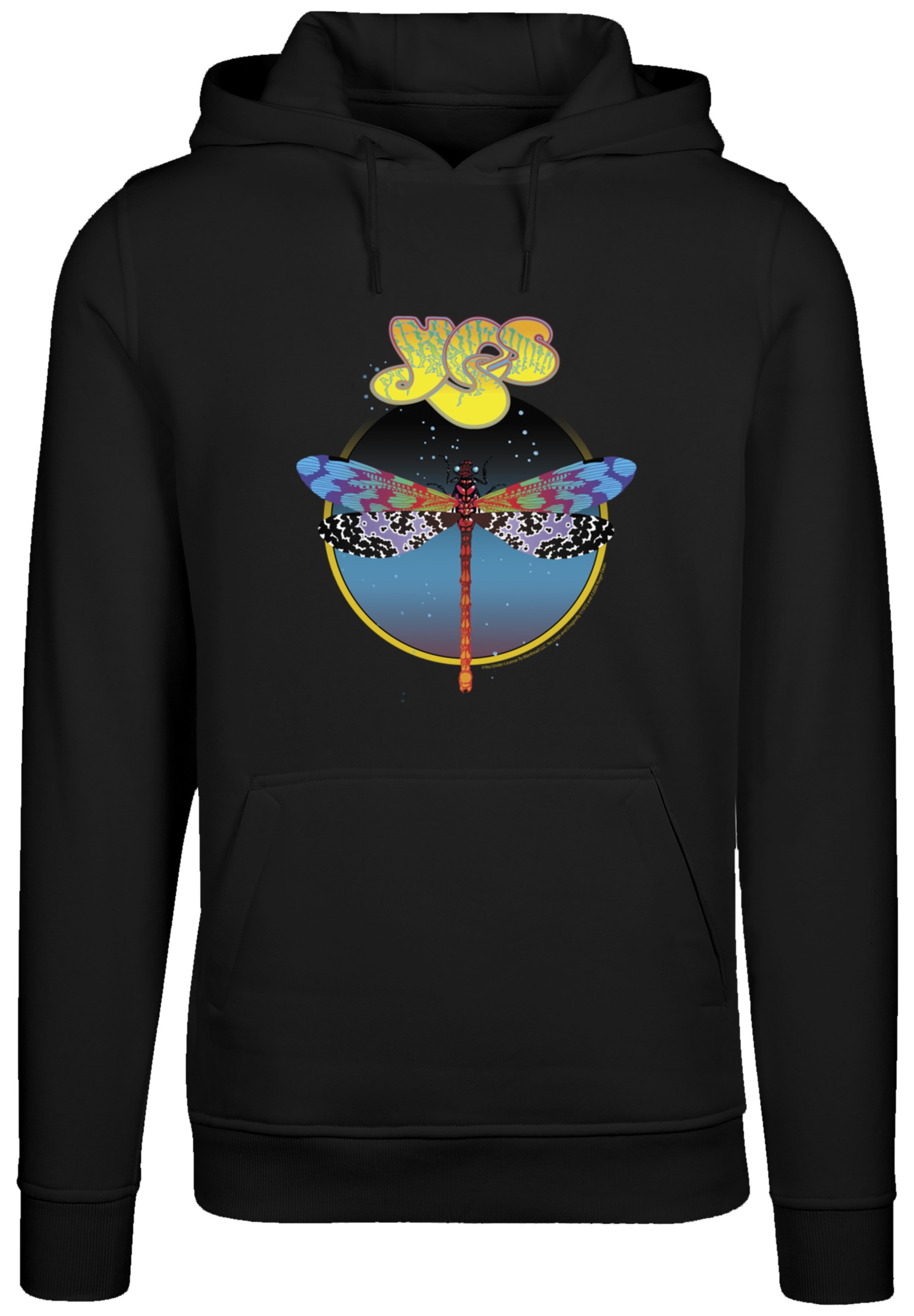 F4NT4STIC Kapuzenpullover »YES Dragonfly Tour V1«, Premium Qualität