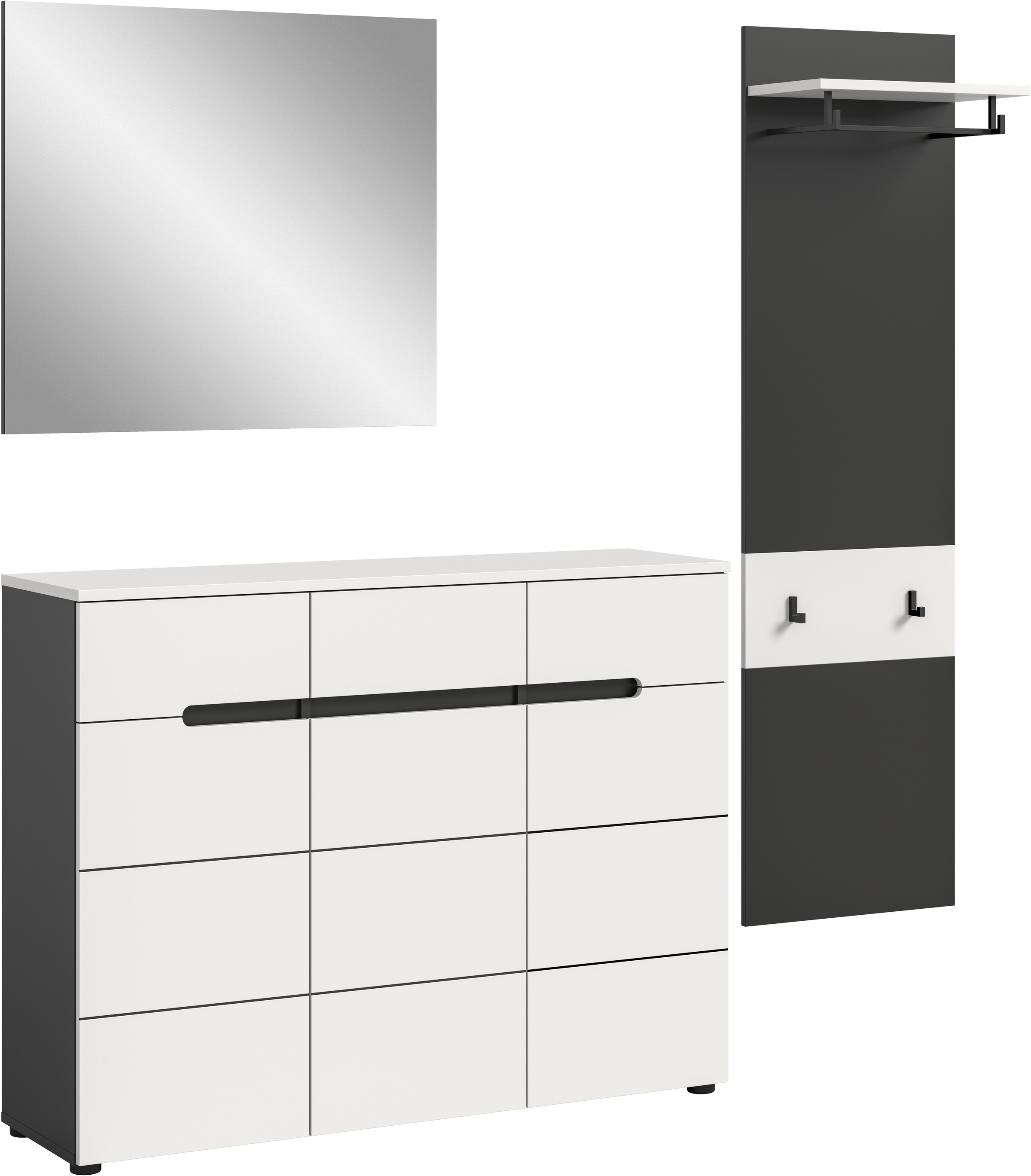 INOSIGN Garderoben-Set "REHAT, TOPSELLER, 3-teilig, Breite 180 cm, individu günstig online kaufen