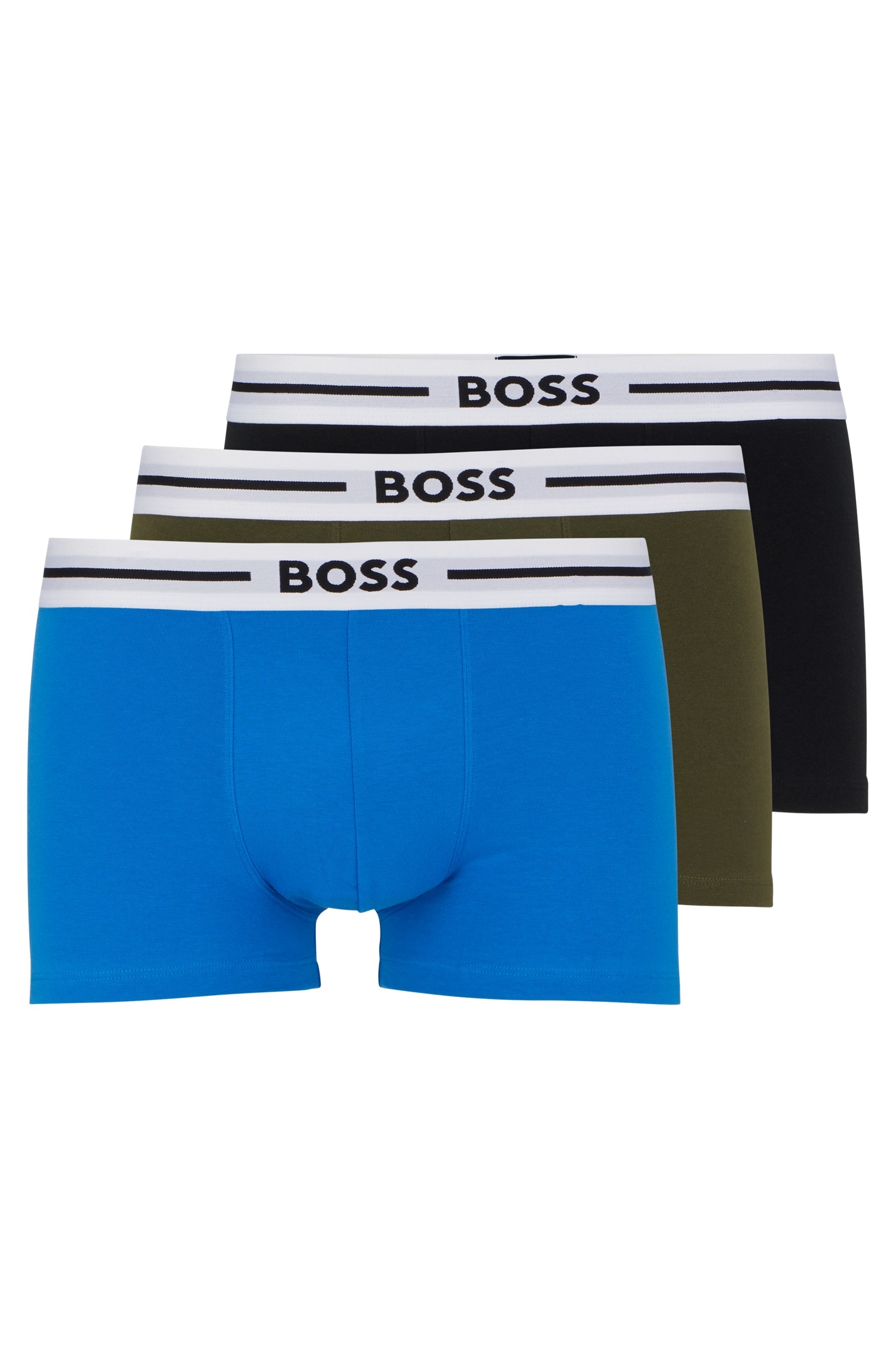 BOSS Trunk "Trunk 3P Bold", (Packung, 3 St.), mit elastischem Bund