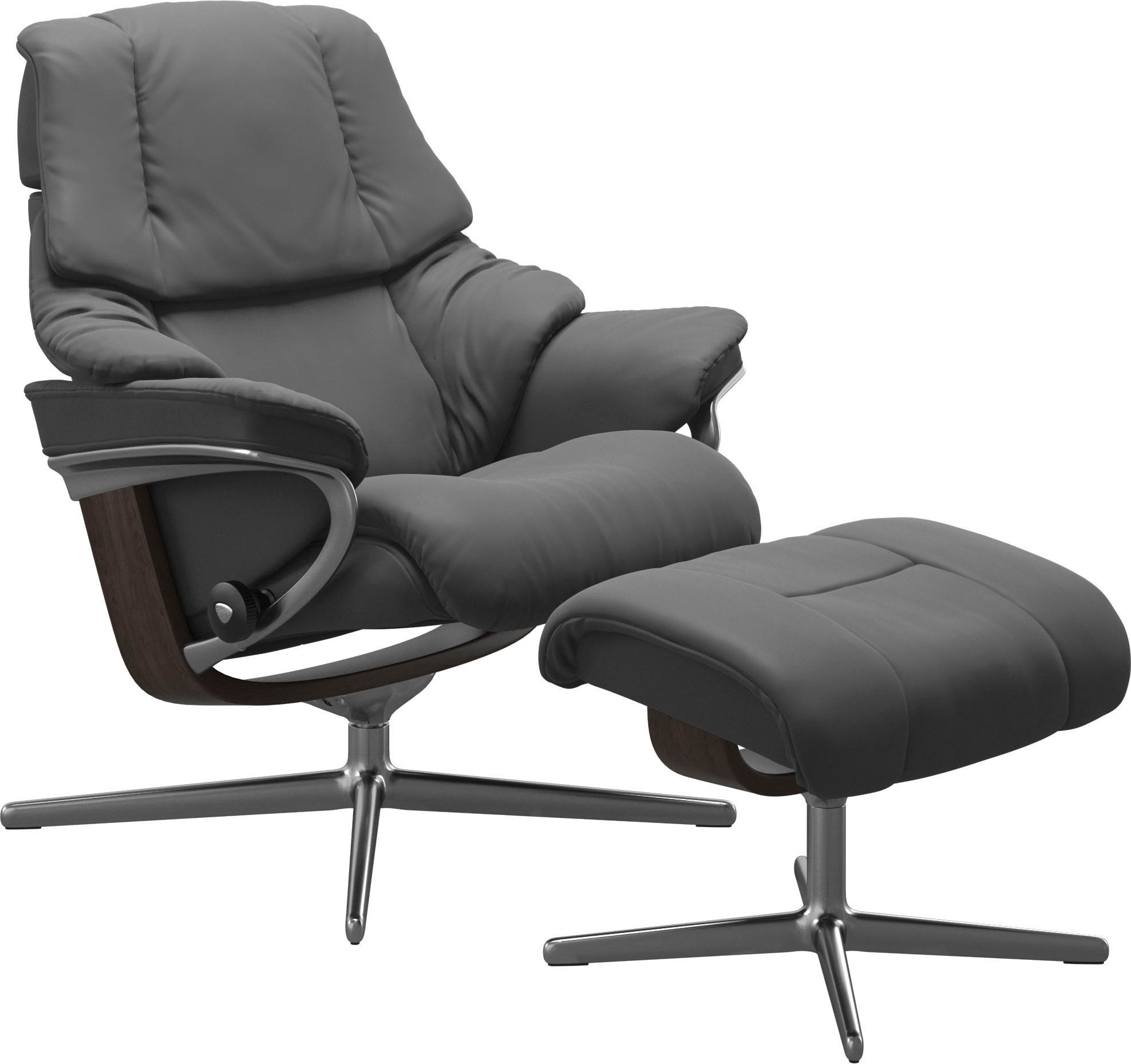 Stressless Relaxsessel "Reno", mit Cross Base, Größe S, M & L, Holzakzent W günstig online kaufen