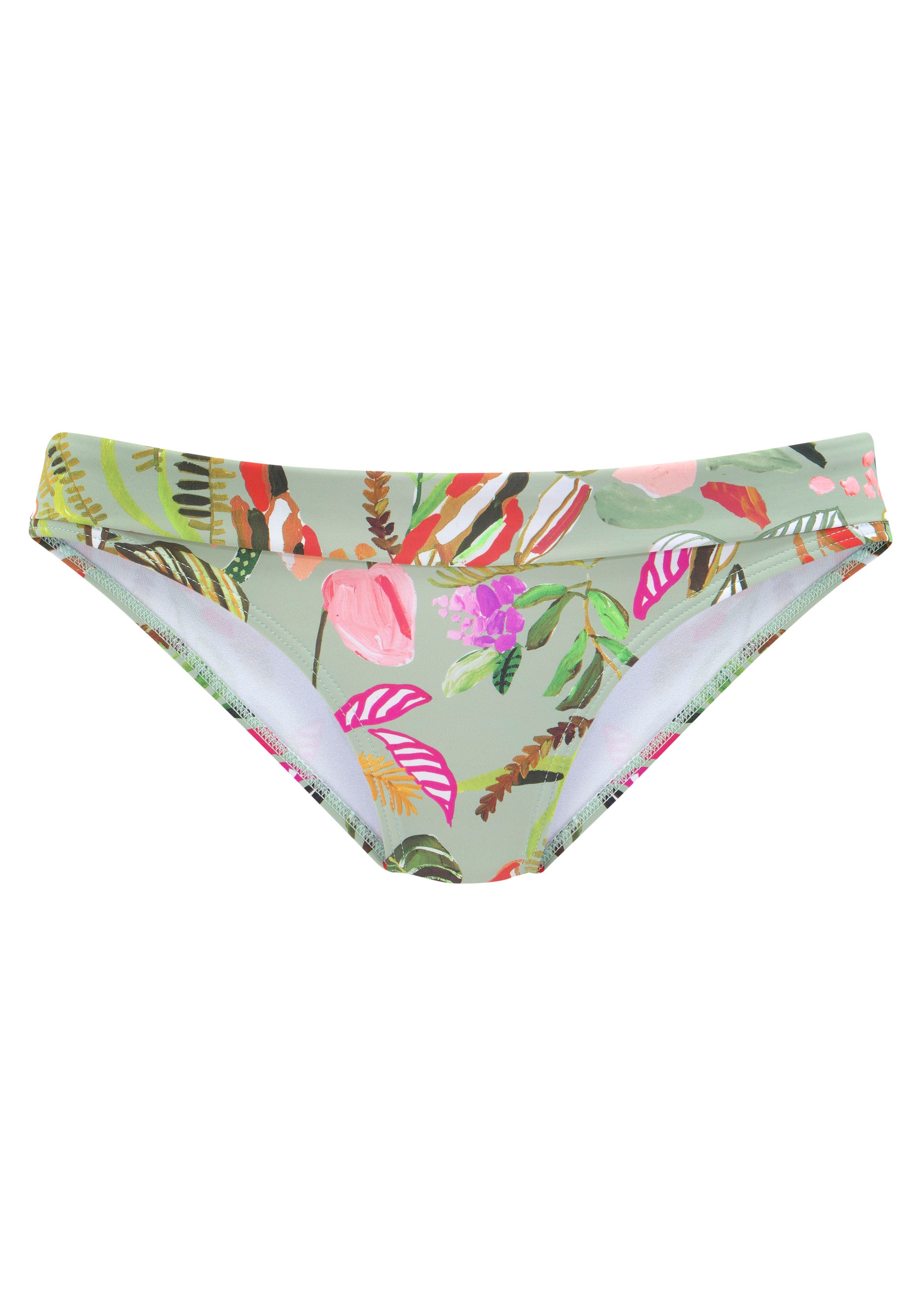 s.Oliver Bikini-Hose "Herbst" mit Umschlagbund günstig online kaufen