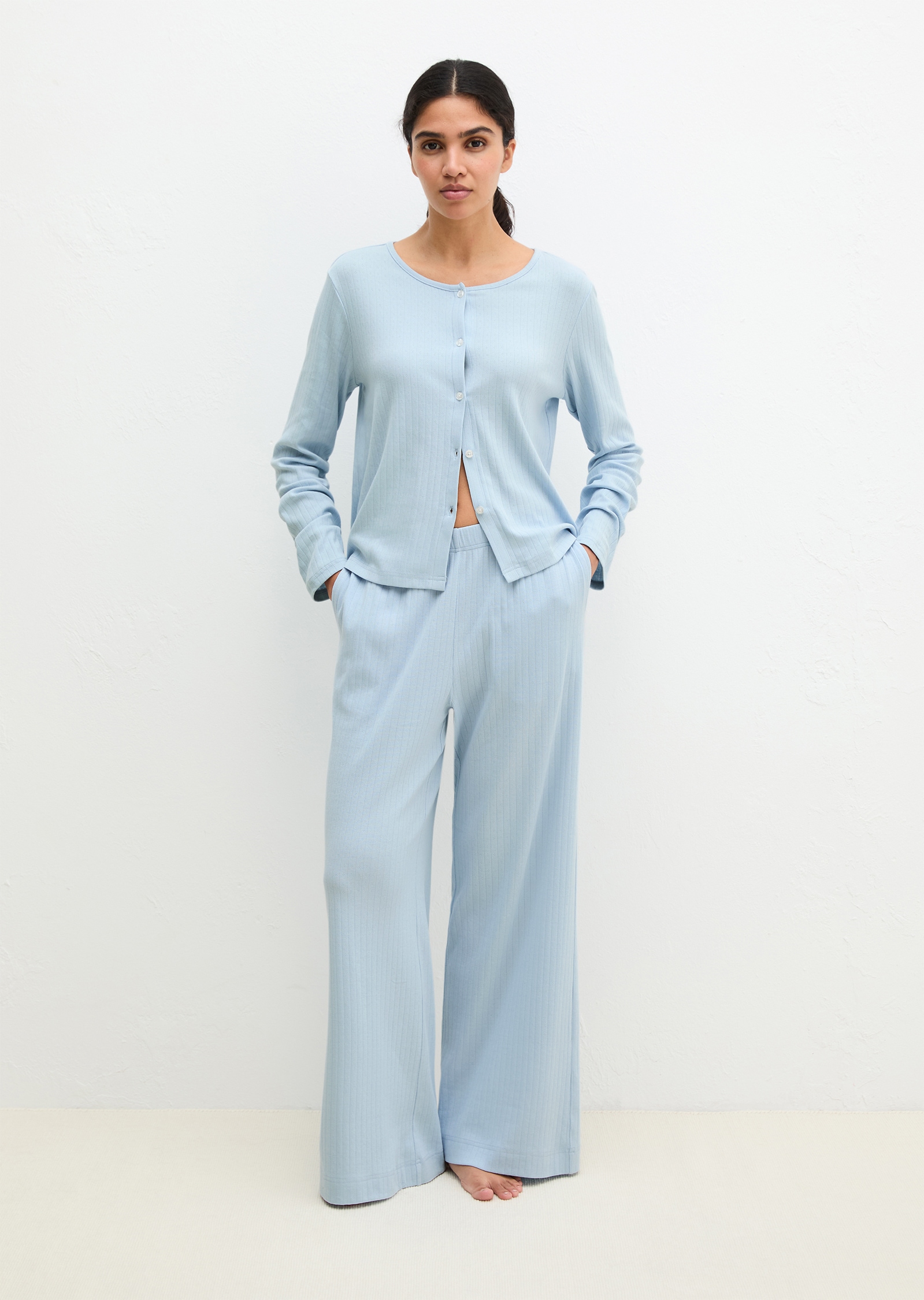 Marc OPolo Shorts "Mix N Match Airy Cotton Rib" günstig online kaufen