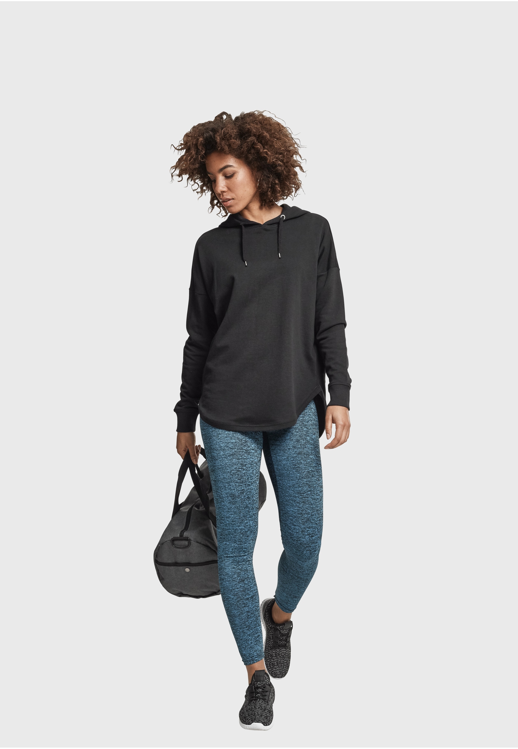 URBAN CLASSICS Rundhalspullover »Urban Classics Damen Ladies Oversized Terry Hoody« 1 Stk.