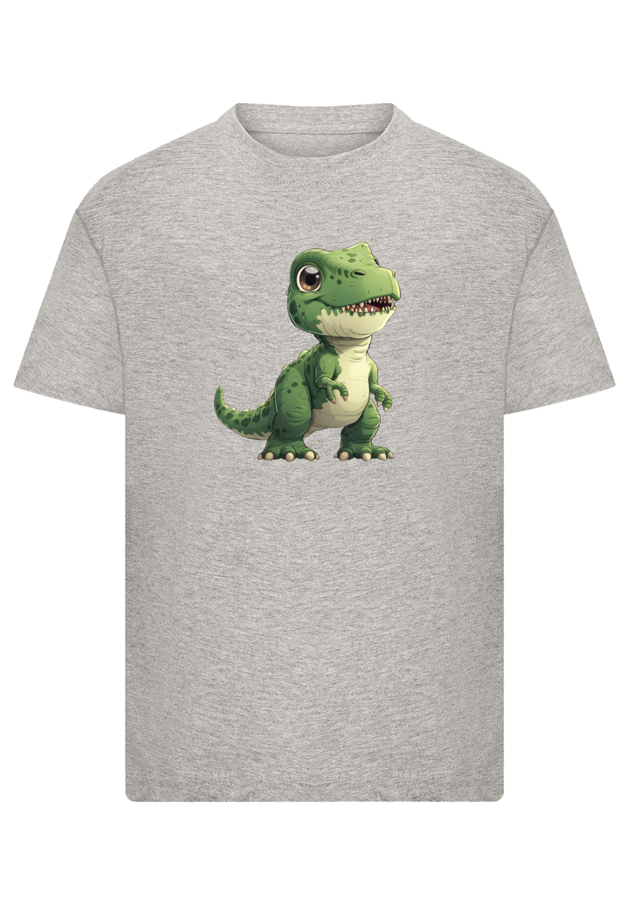 F4NT4STIC T-Shirt »Süßer grüner Dino«, Premium Qualität