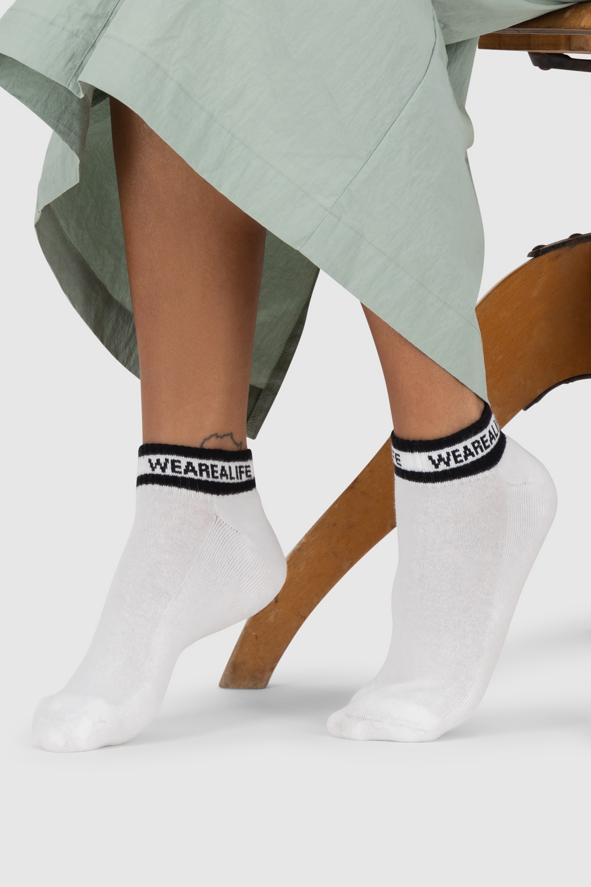 Alife & Kickin Sneakersocken »Damen 6 PACK - BayaAK«, (Spar-Set), kurze sportliche Socken mit Steifen, aus Baumwolle mit weichem Bund