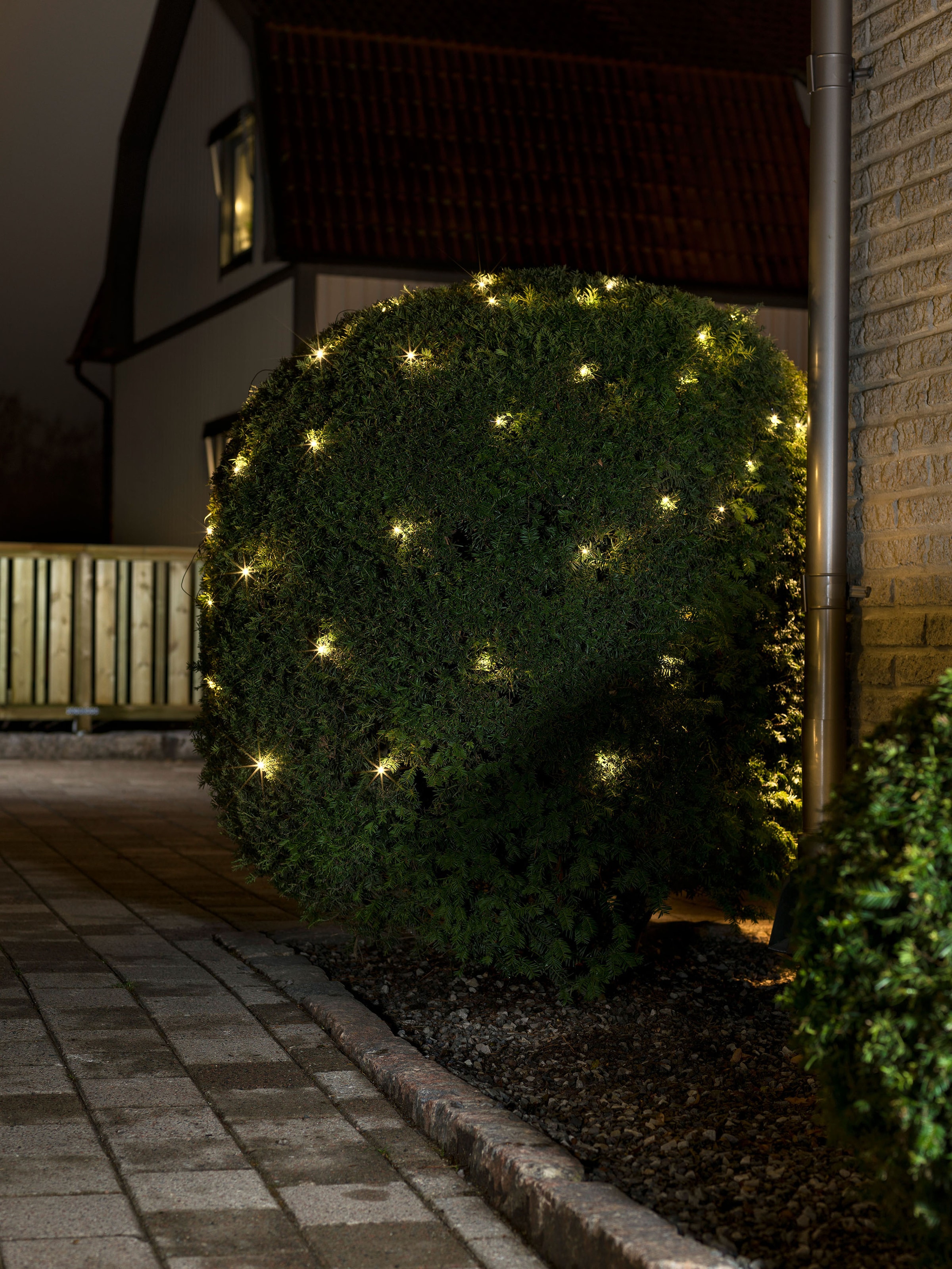 KONSTSMIDE LED-Lichternetz »Weihnachtsdeko aussen«, 32 St.-flammig, Micro  LED Lichternetz, gefrostet, 32 warm weiße Dioden kaufen | BAUR