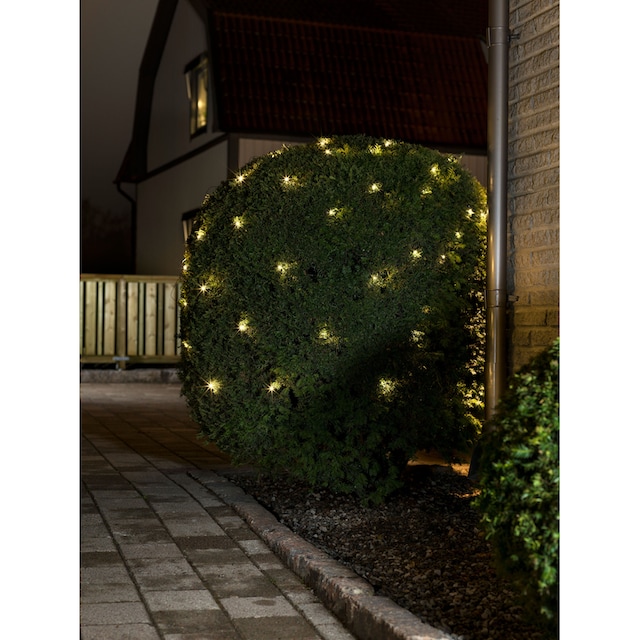 KONSTSMIDE LED-Lichternetz »Weihnachtsdeko aussen«, 32 St.-flammig, Micro LED  Lichternetz, gefrostet, 32 warm weiße Dioden kaufen | BAUR