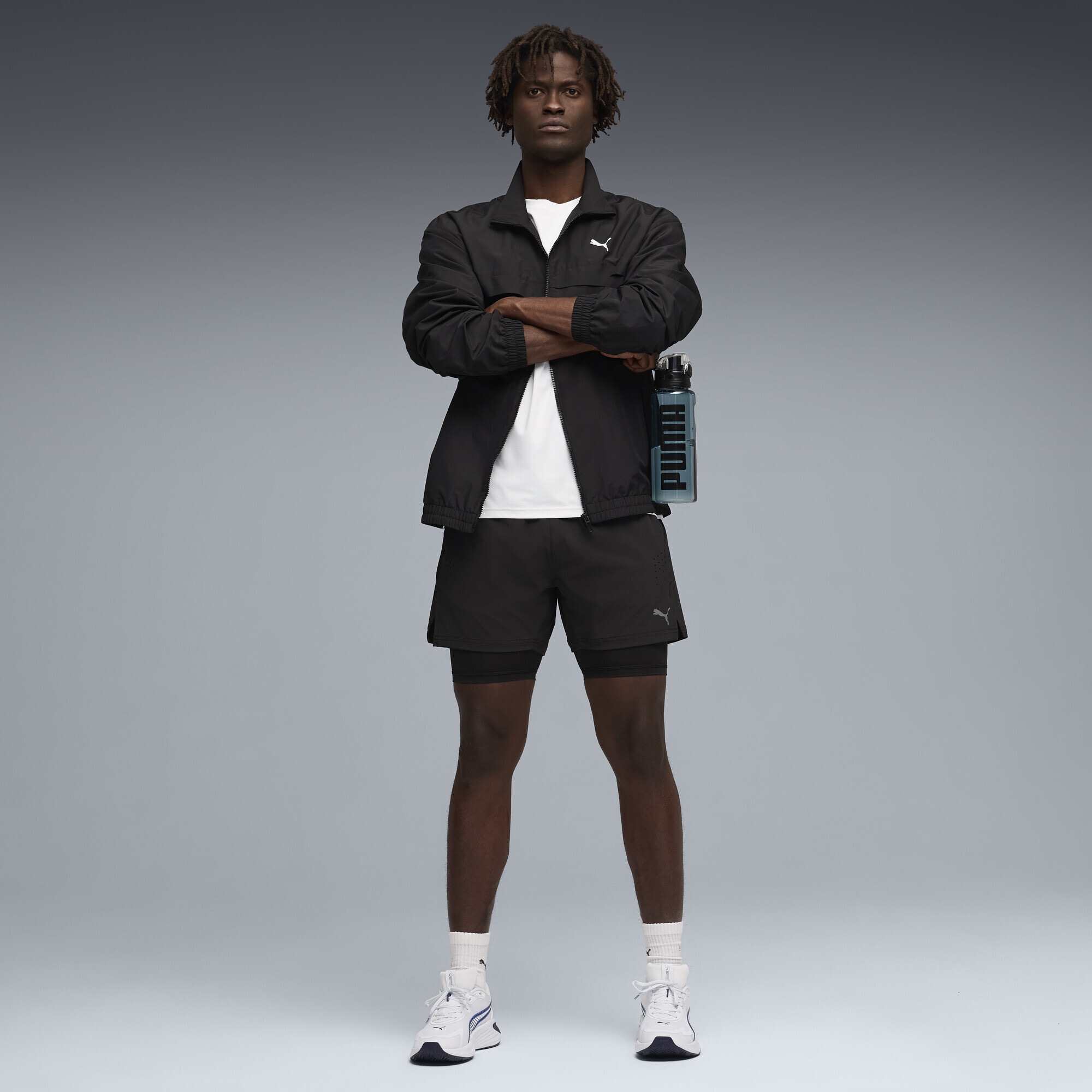 PUMA Trainingstights »PWRMODE Base Layer Radlerhose Herren«