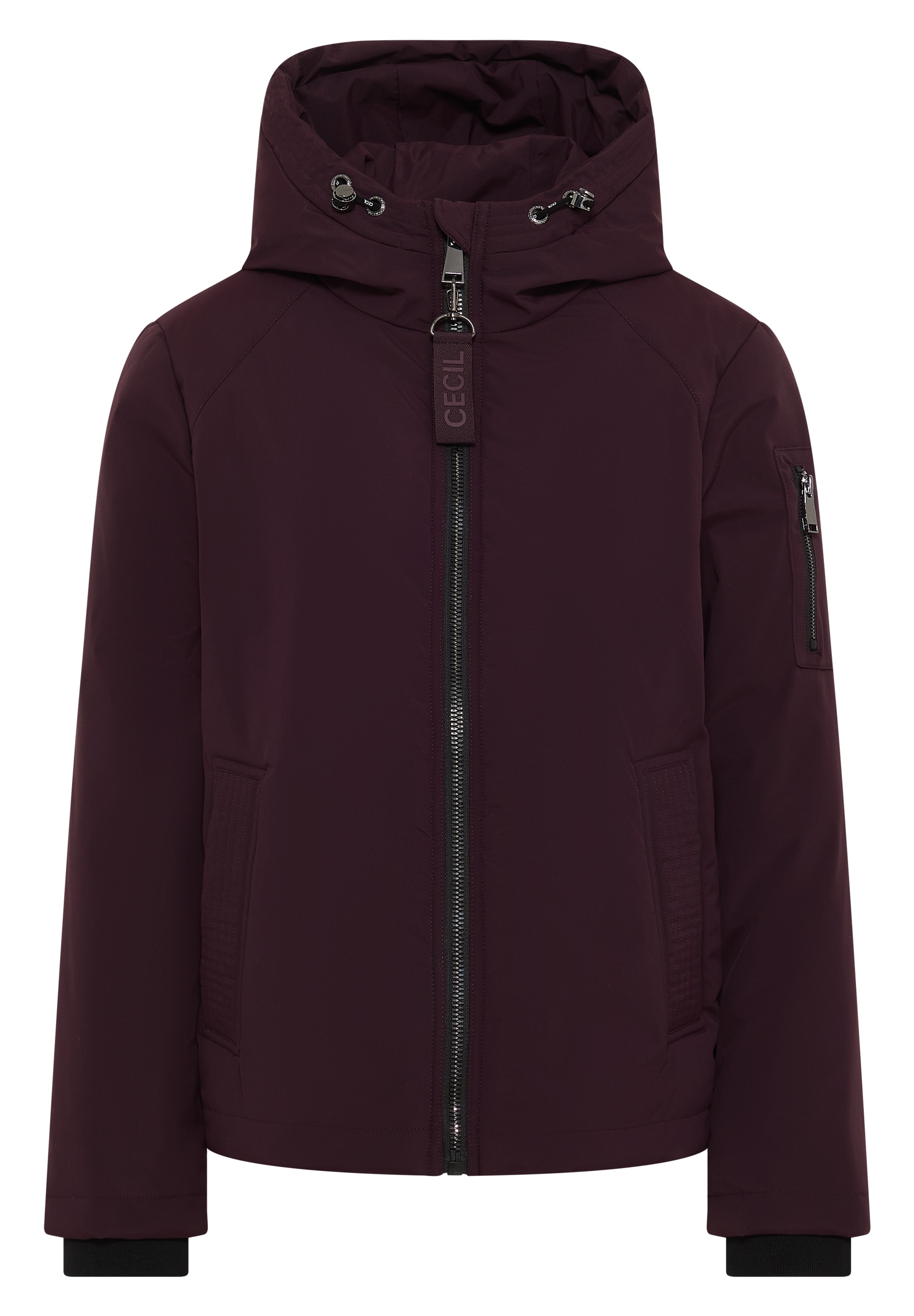 Cecil Outdoorjacke, mit Kapuze, mit Kapuze