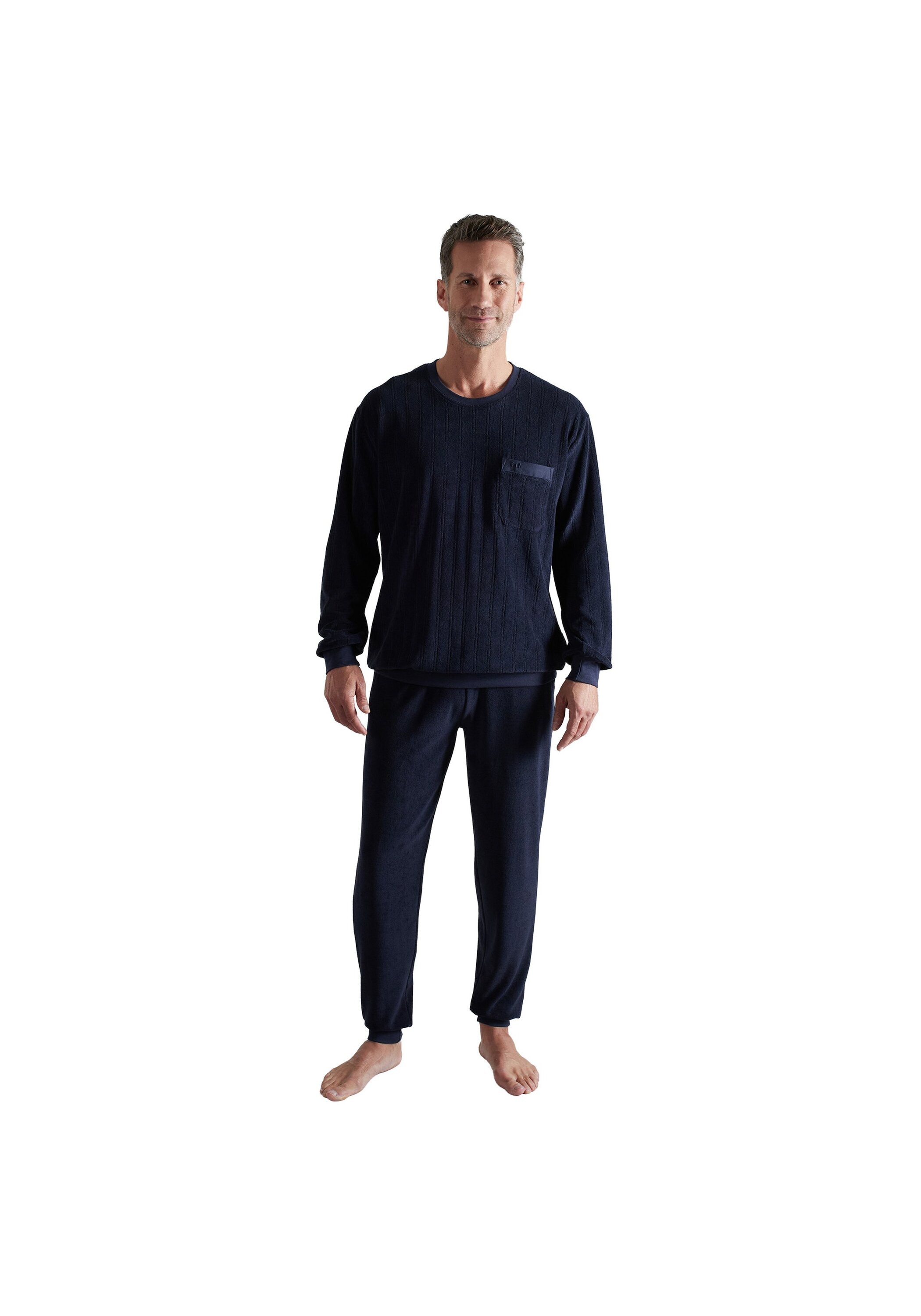 GÖTZBURG Schlafanzug »Pyjama Valencia Pyjama lang Frottee«