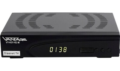 Vantage SAT-Receiver »VT-93 T-HD IR«, (LAN (Ethernet) Software Update über... kaufen
