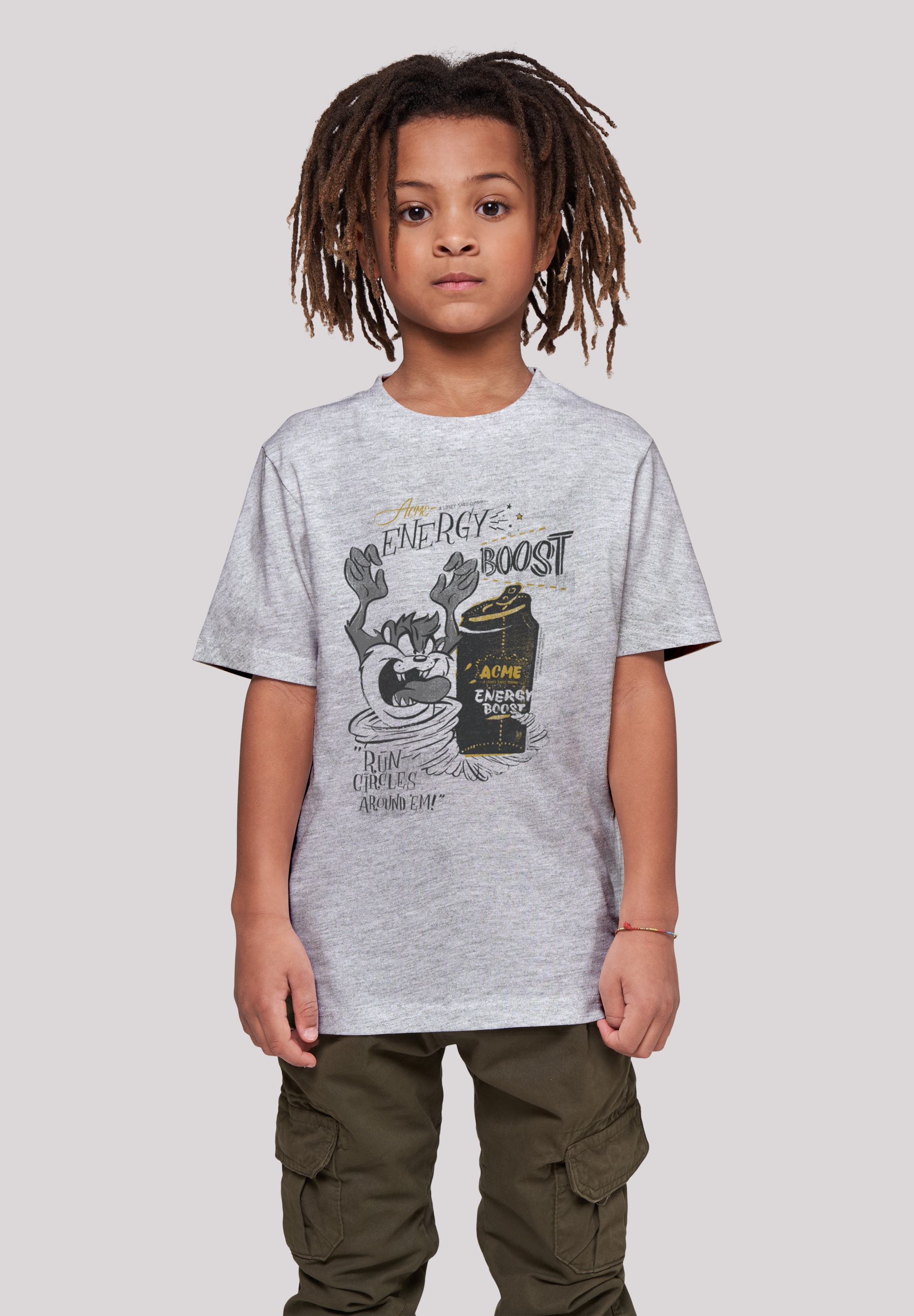 F4NT4STIC Kurzarmshirt (1 bestellen Taz »Kinder Boost-WHT | Energy BAUR Tunes with Looney Kids Tee«, tlg.) Basic