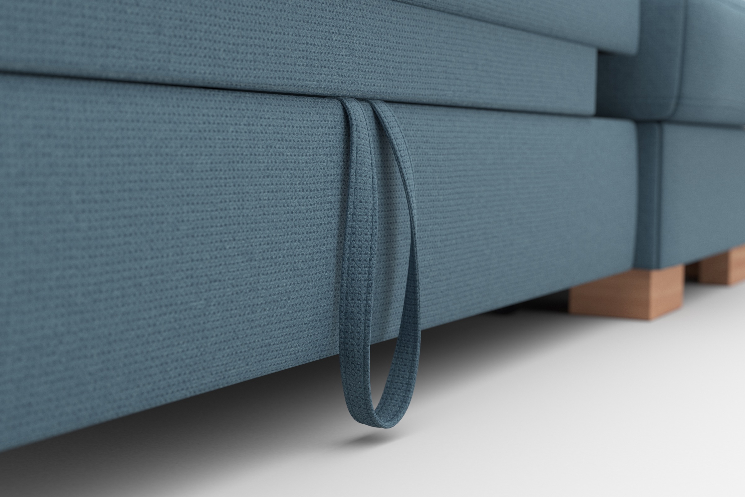 sit&more Ecksofa »Quincy L-Form«, wahlweise mit Bettfunktion und Bettkasten