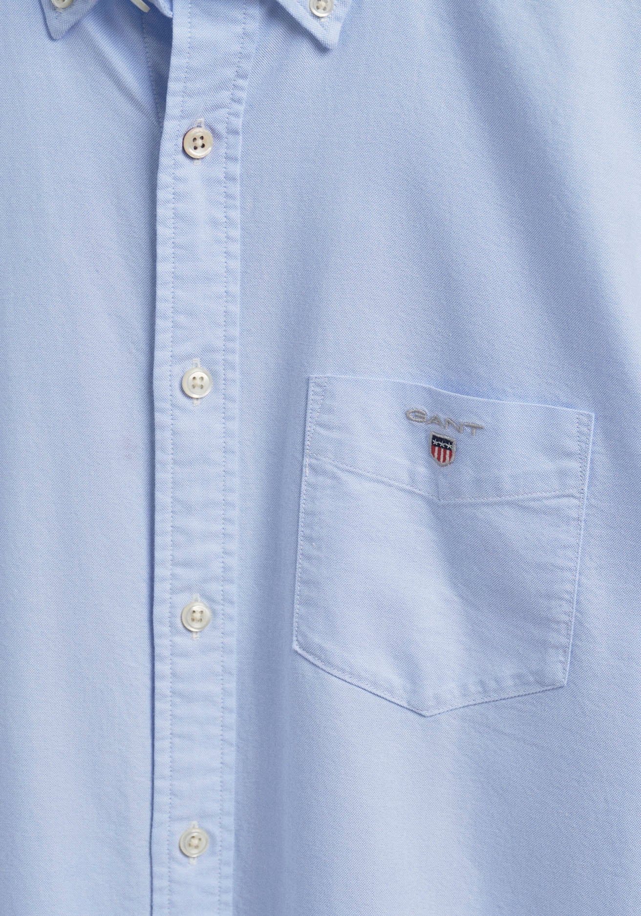 Gant Langarmhemd »Oxford«, der ▷ Brusttasche | BAUR Logostickerei mit auf bestellen