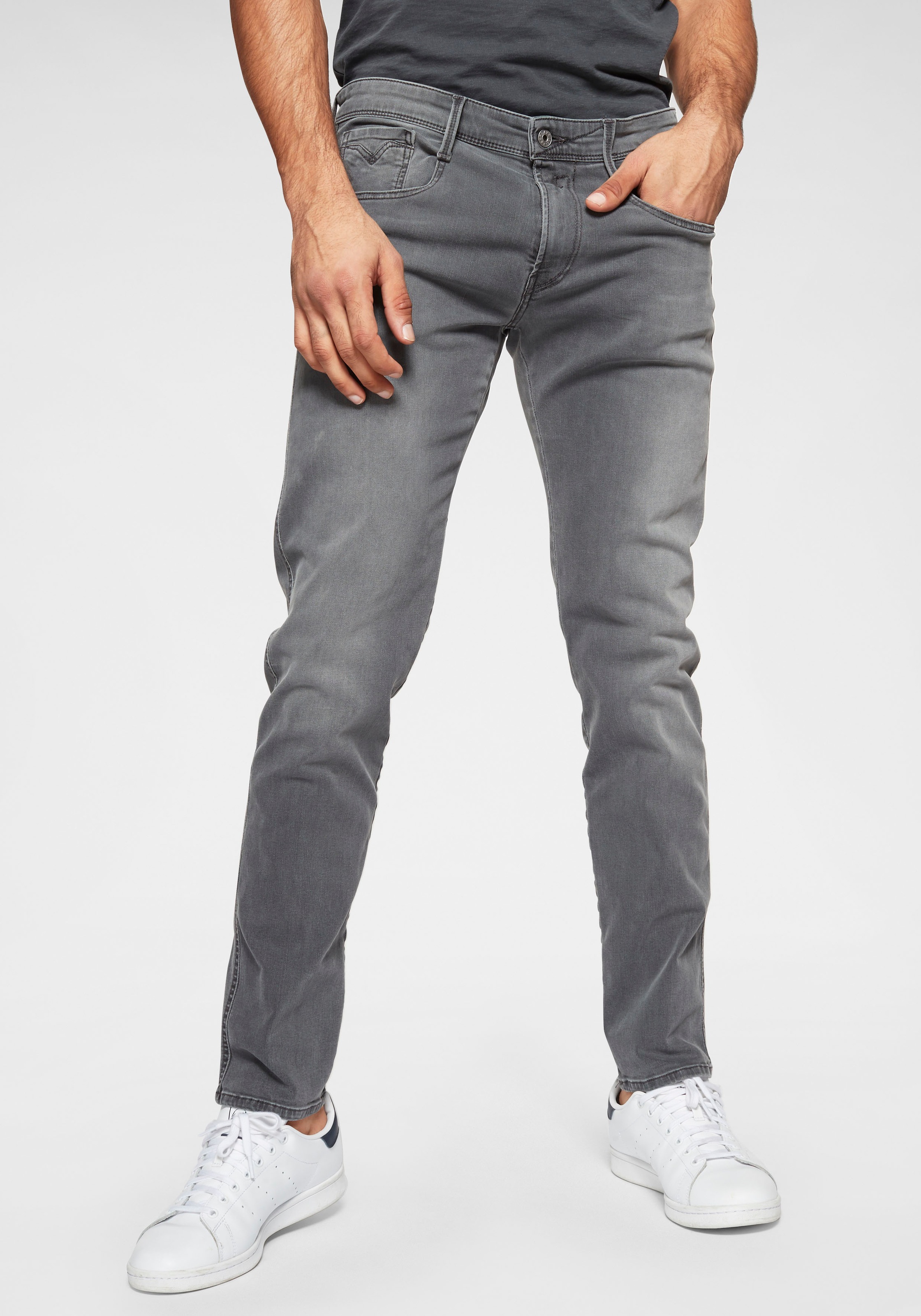 Replay Slim-fit-Jeans "Anbass Superstretch", elastisch günstig online kaufen