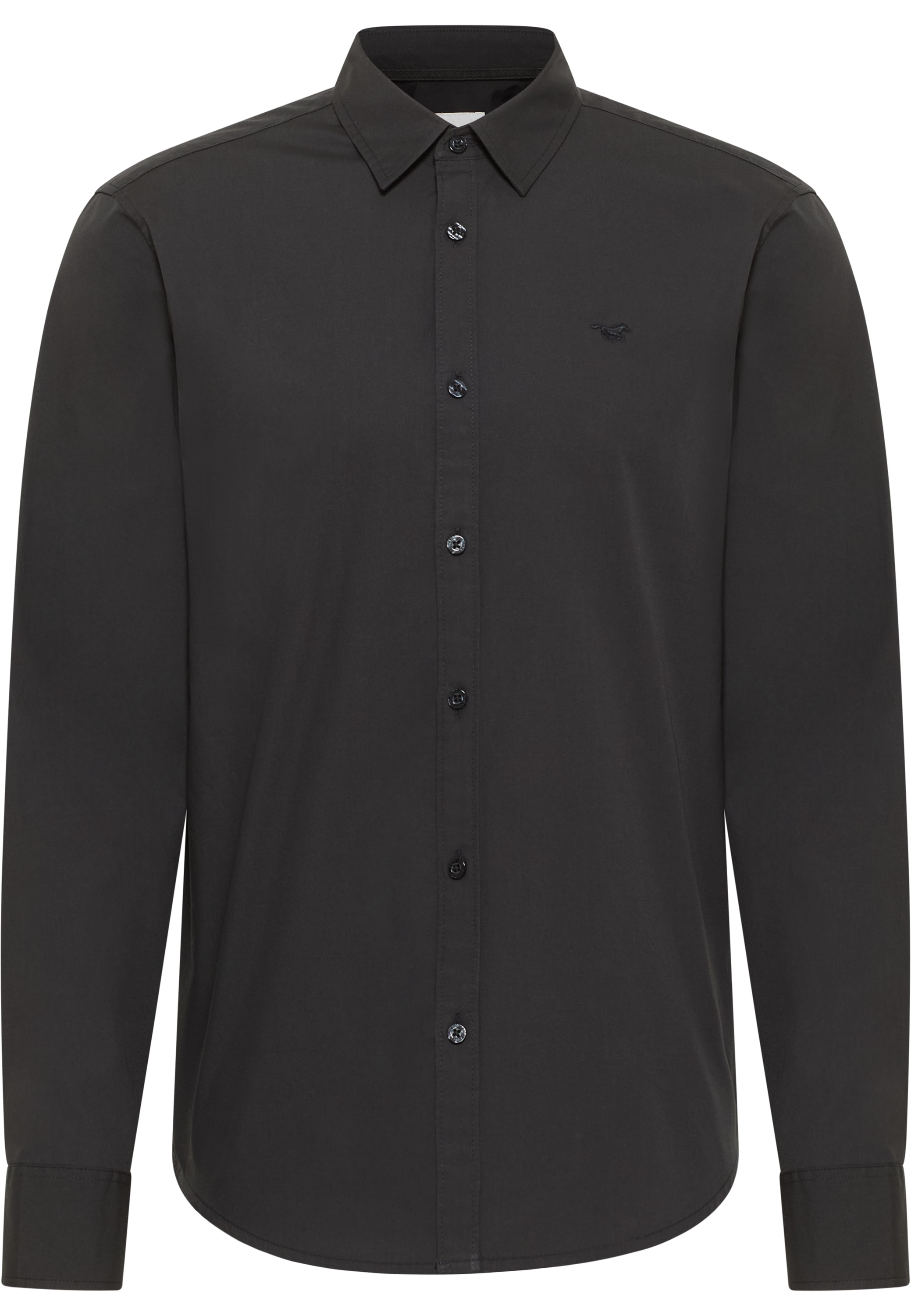 MUSTANG Langarmhemd "Herren Style Canton" günstig online kaufen