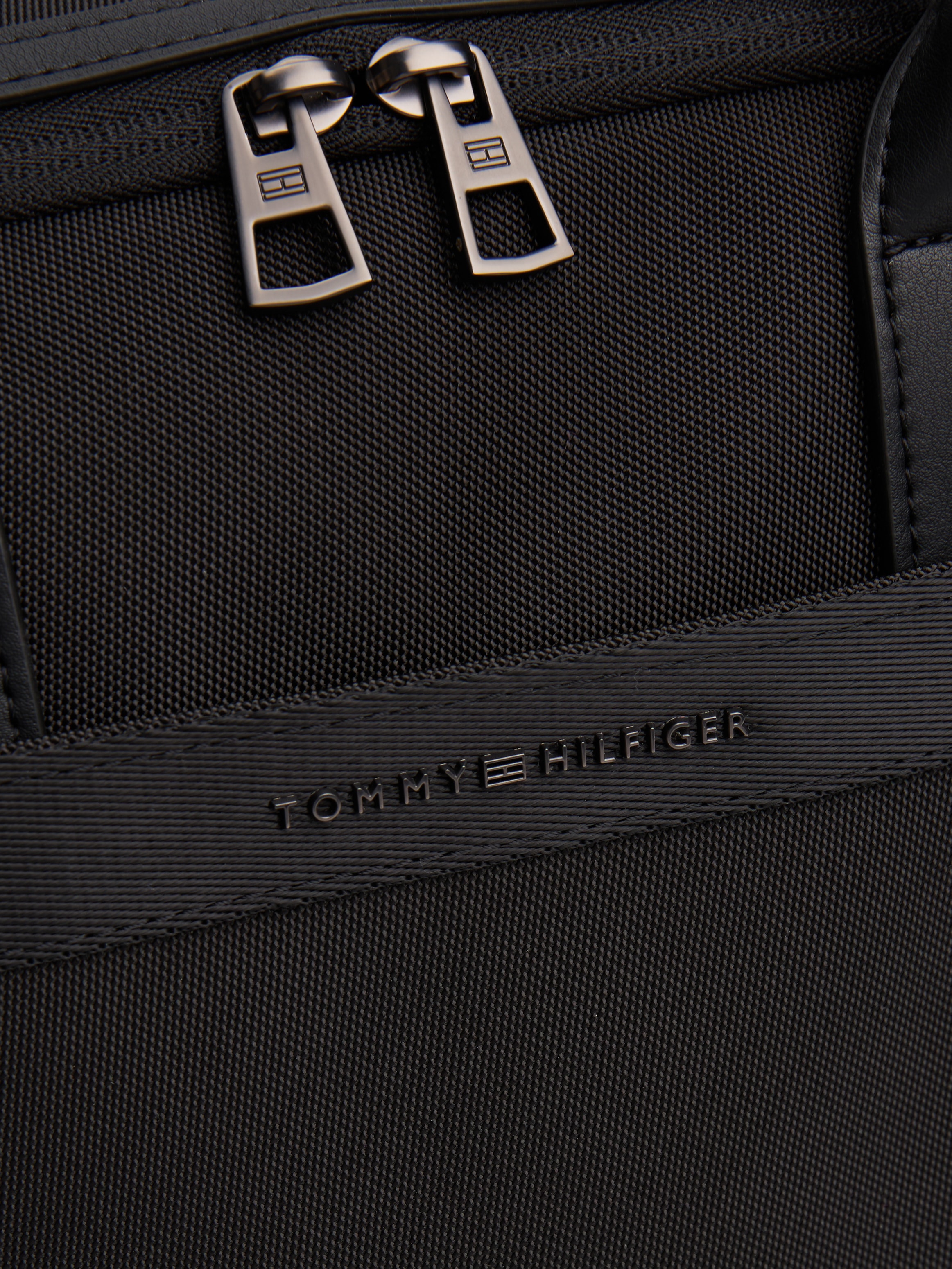 Tommy Hilfiger Laptoptasche »TH NYLON TRAVEL COMPUTER BAG«, Geschäftstasche, Messenger Bag, ideal für Geschäftsreise