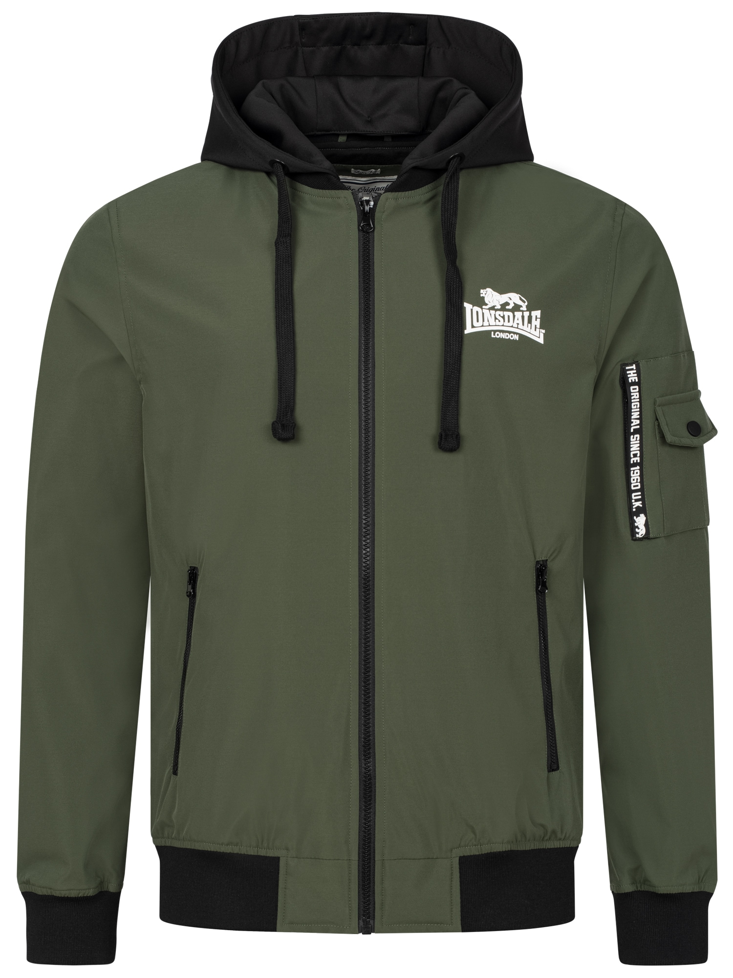 Lonsdale Bomberjacke »H Jacke«, mit Kapuze