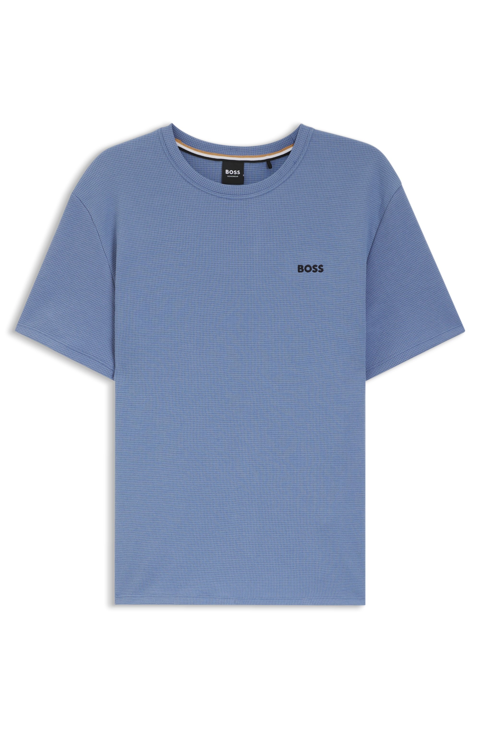 BOSS Pyjamaoberteil "Waffle T-Shirt" günstig online kaufen