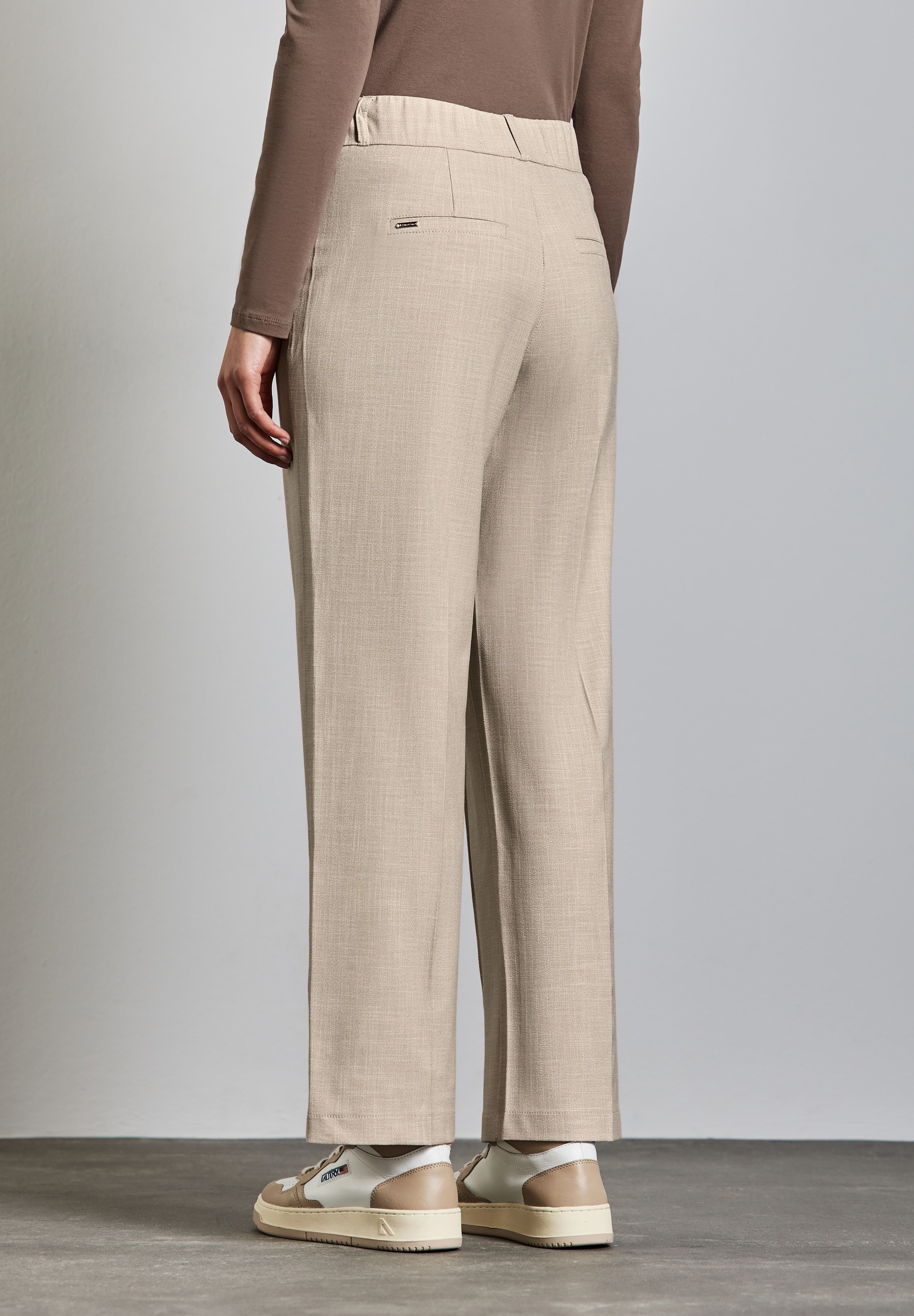 STREET ONE Stoffhose, High Waist