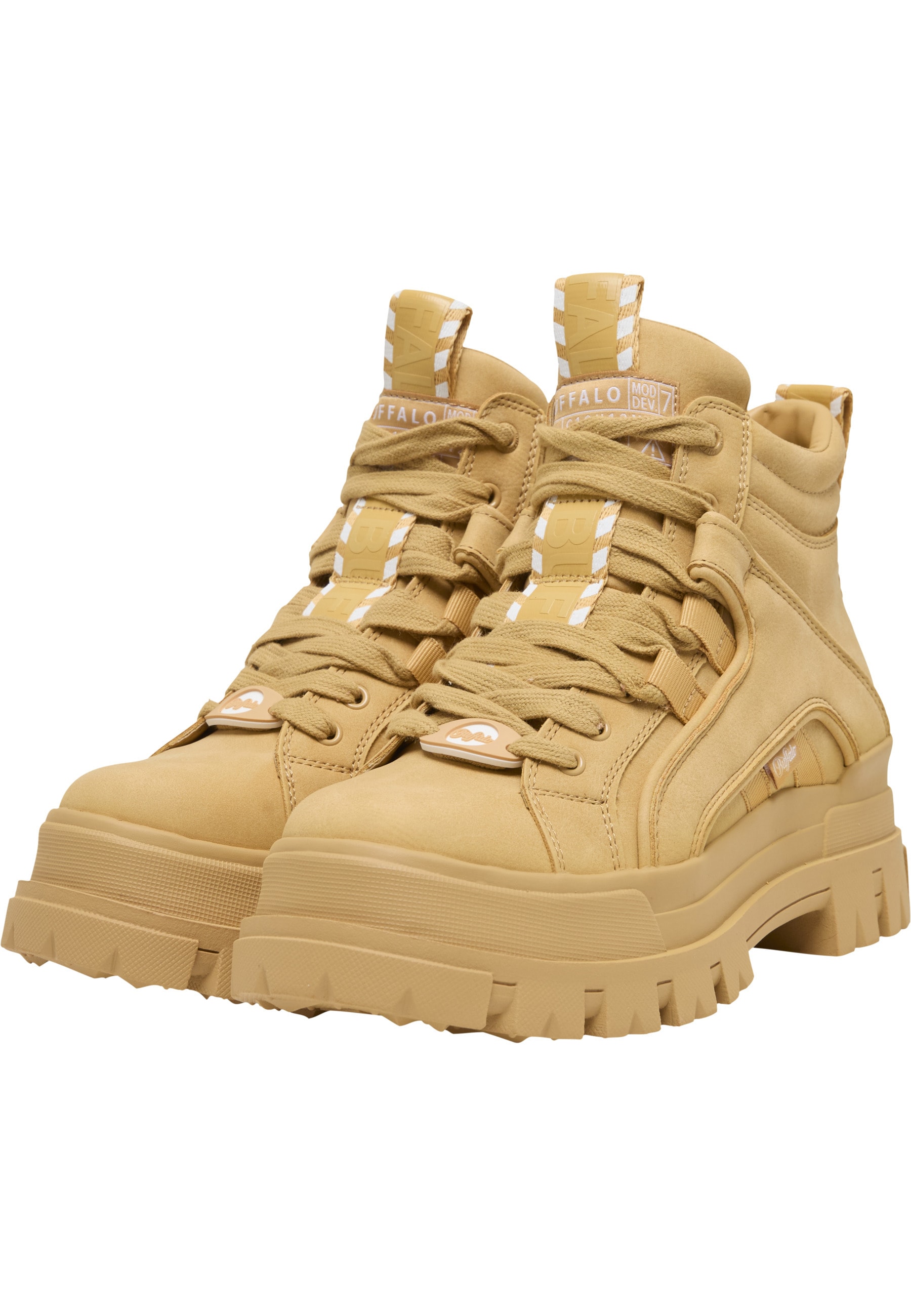 Buffalo Stiefel "Buffalo ASPHA NC MID - VEGAN NUBUCK"