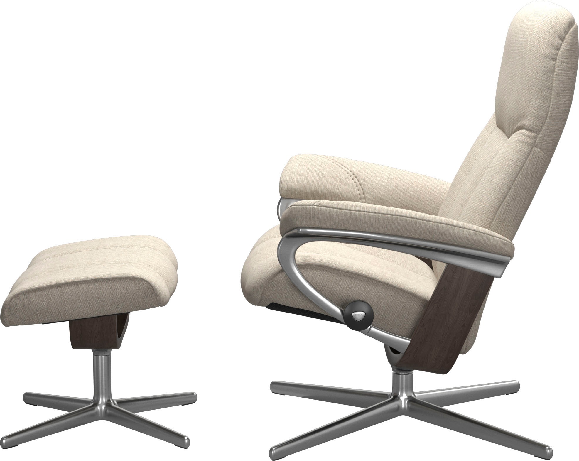 Stressless® Relaxsessel »Consul«, mit Cross Base, Größe S, M & L, Holzakzent Wenge