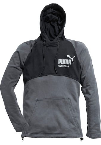 PUMA Workwear Hoodie »CHAMP« Workwear stahlgrau-carb...