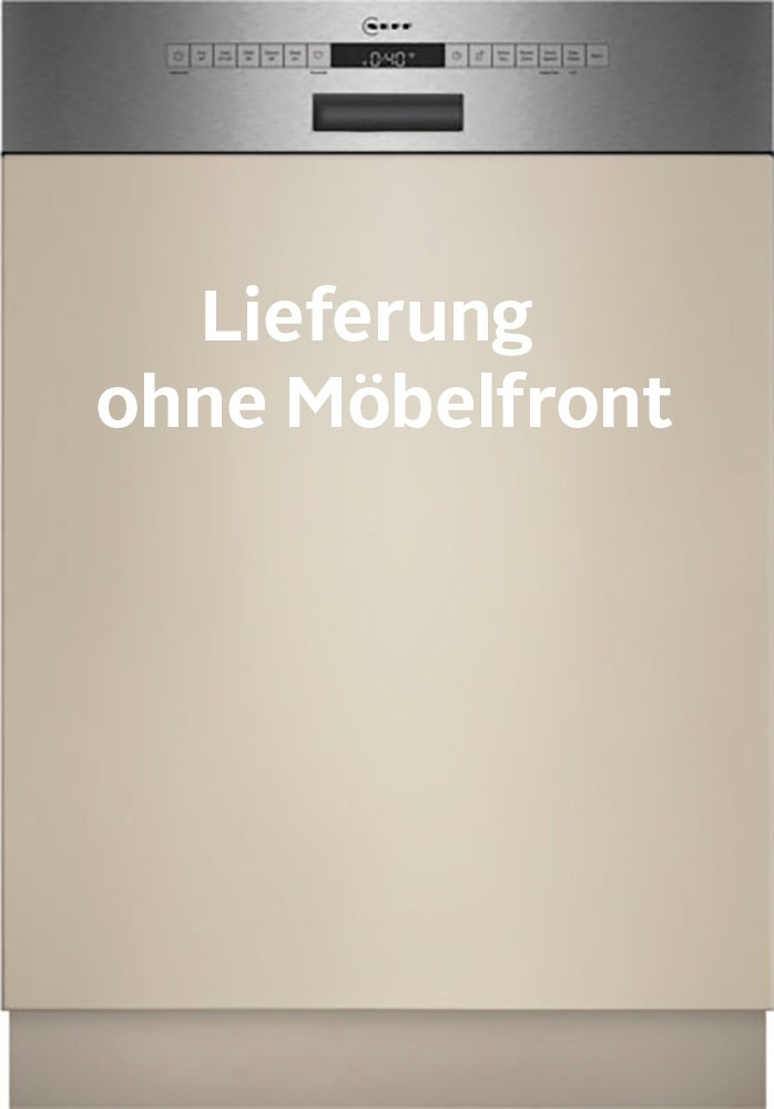 NEFF teilintegrierbarer Geschirrspüler N 50 "S245ECS00E", 14 Maßgedecke, Besteckschublade für einfaches Beladen