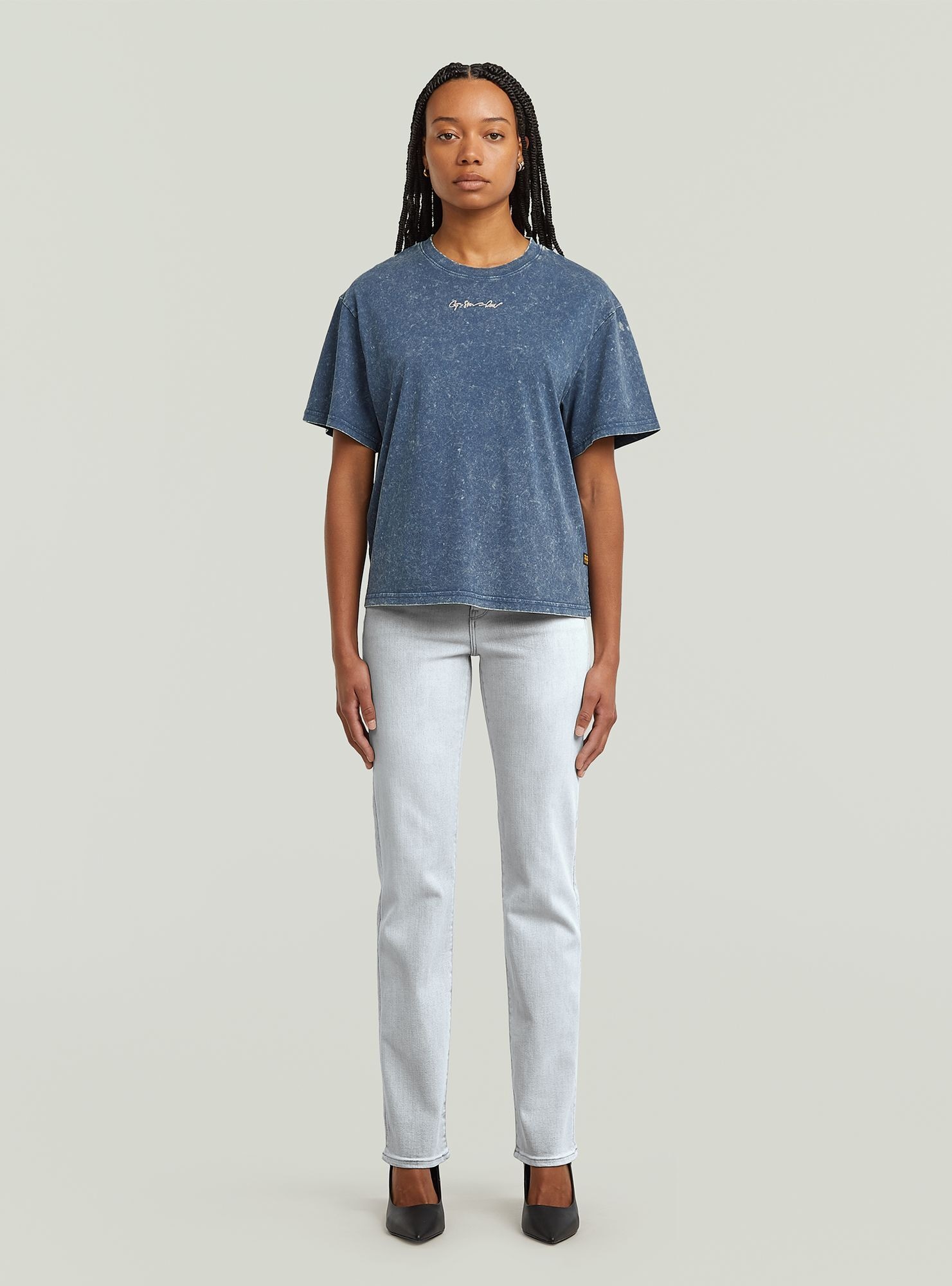 G-STAR T-Shirt »Washed G-Script T-Shirt«