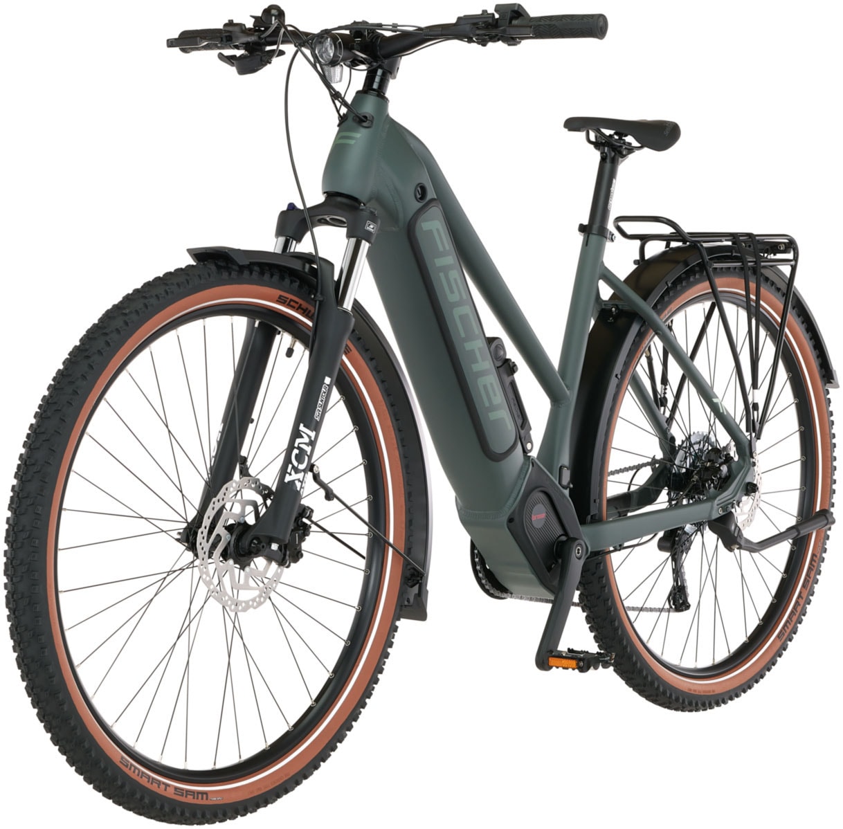 FISCHER Fahrrad E-Bike »TERRA T100 711«, 10 Gang, Shimano, Schaltwerk Deore