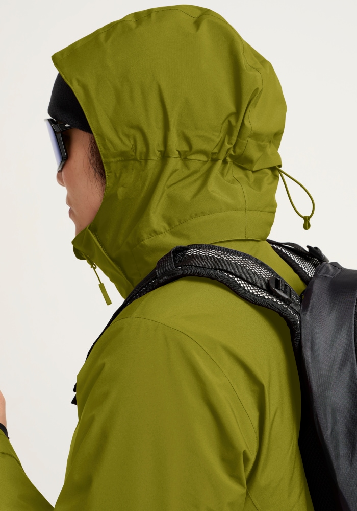 Jack Wolfskin 3-in-1-Funktionsjacke »HUNBERG 2 3IN1 JKT W« mit Kapuze 3-in-1 Jacke, wasserdicht, winddicht und atmungsaktiv