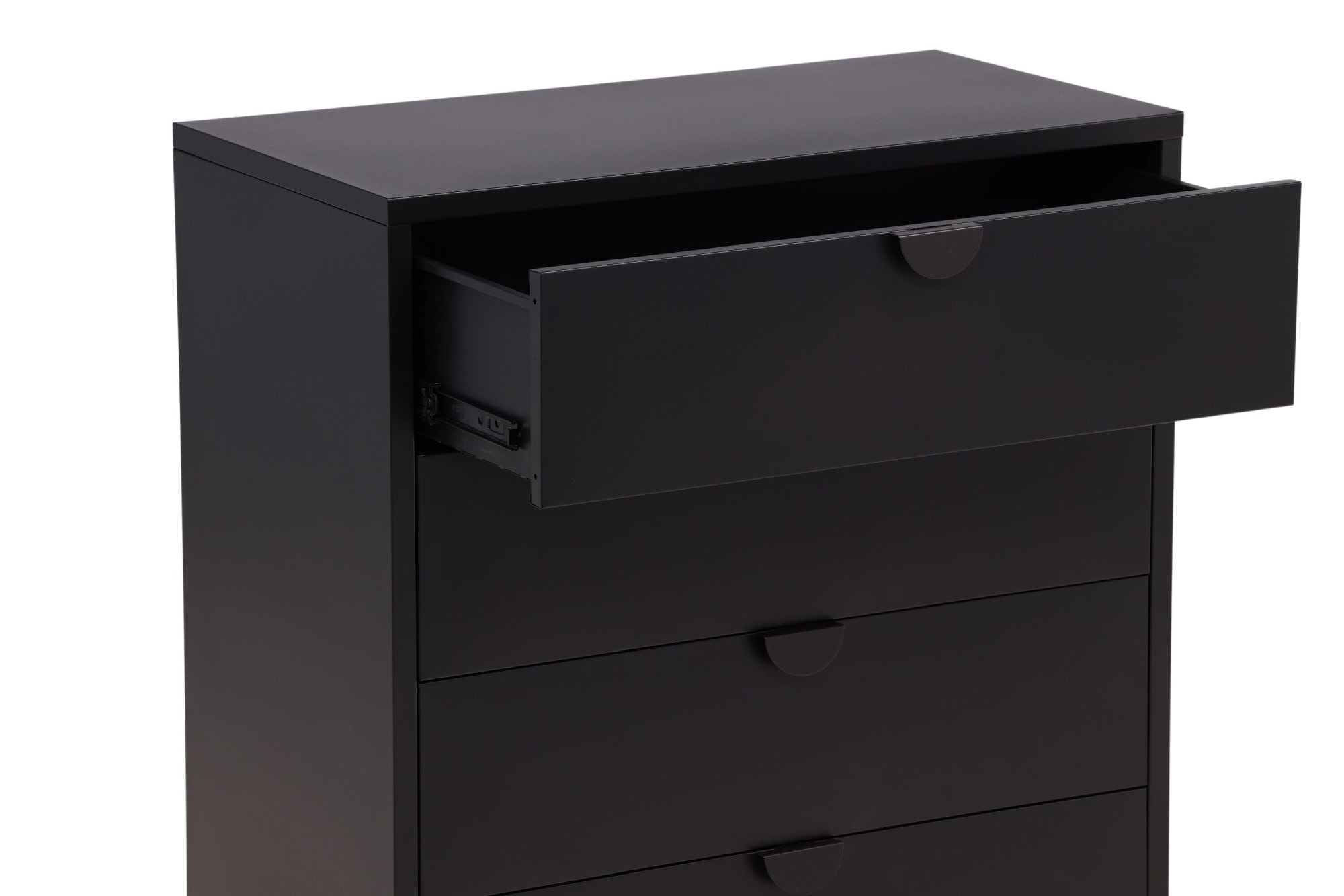 Venture Home Schubkastenkommode »Piring, hohe Kommode aus Stahl, 4 Schubladen, Höhe 98 cm« Schubladenkommode, Pulverbeschichtung, hoch, anspruchsvoll, modern