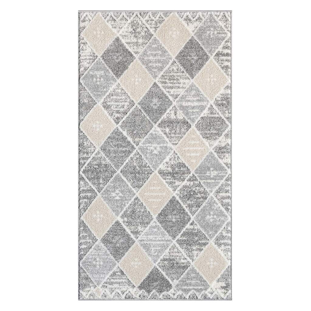 Carpet City Teppich »FLAIR179«, rechteckig, 11 mm Höhe, Kurzflor-Teppich, Skandi-Stil, Wohnzimmer