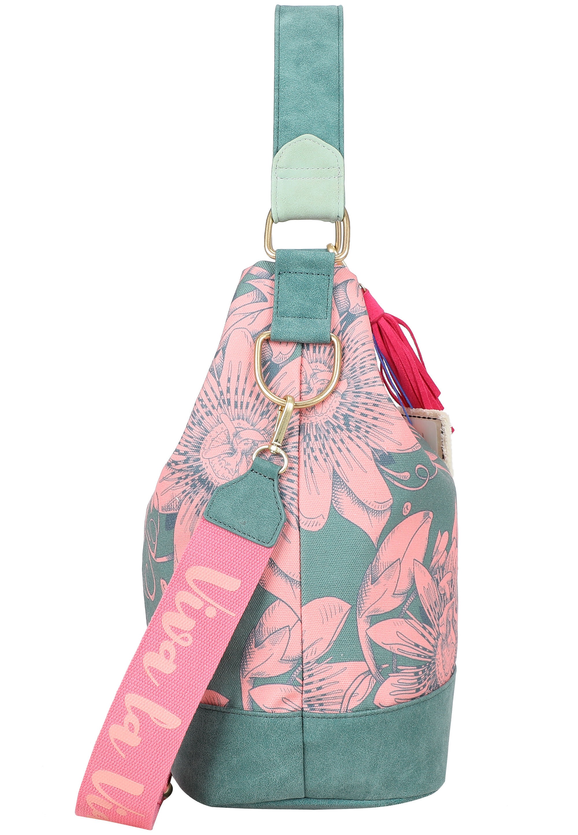 Fritzi aus Preußen Umhängetasche »Fritzi x Frida Kahlo« mit Blumenprint