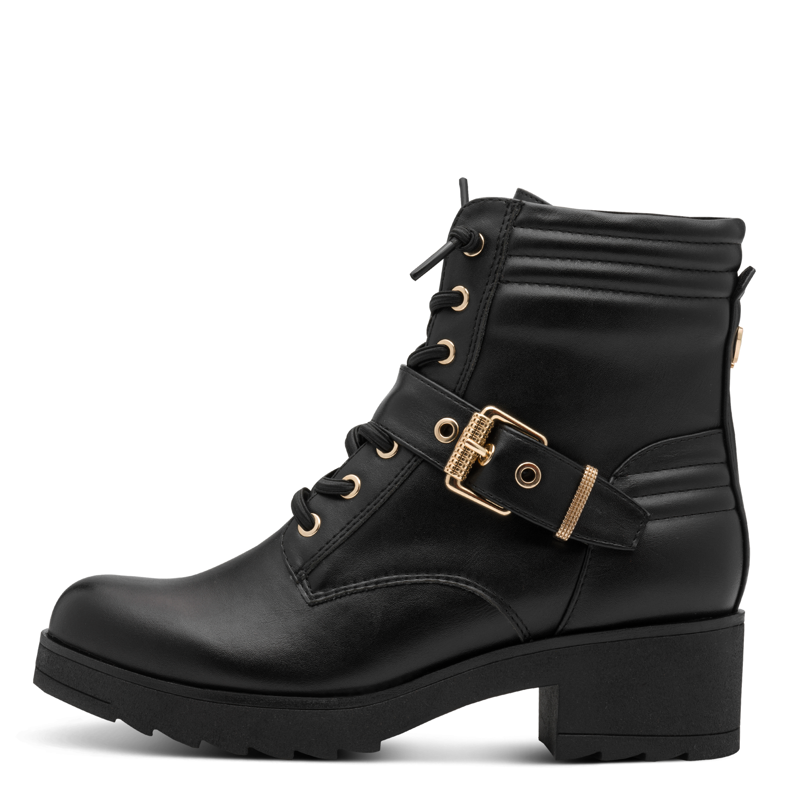 MARCO TOZZI Schnürstiefelette, Blockabsatz, Schnürboots, Herbstboots in veg günstig online kaufen