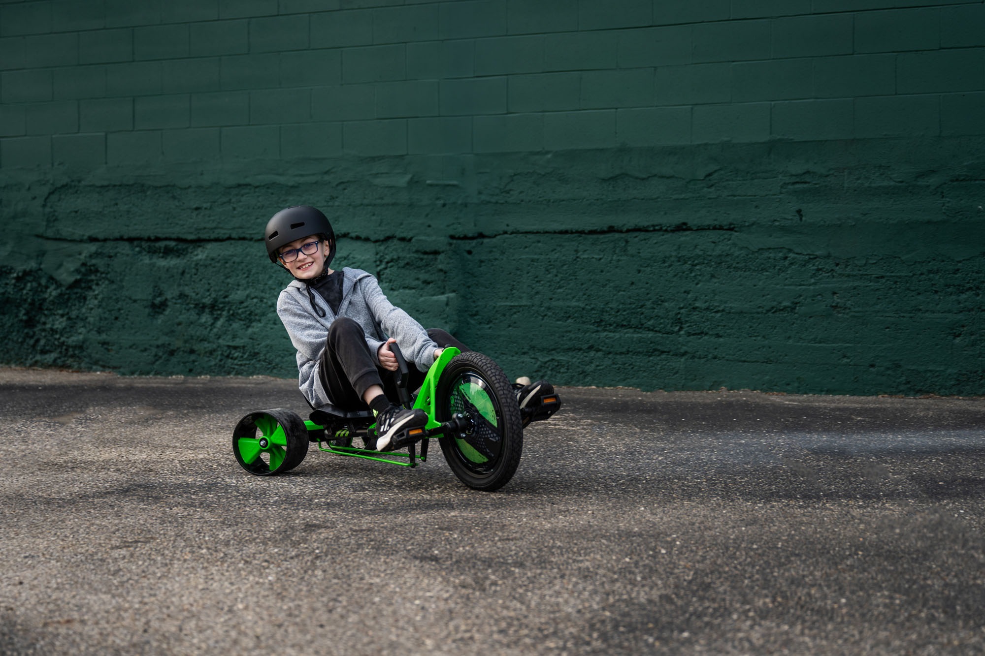 Huffy Elektro-Kindertrike »Green Machine 16-Zoll Drift Trike«, ab 5 Monaten