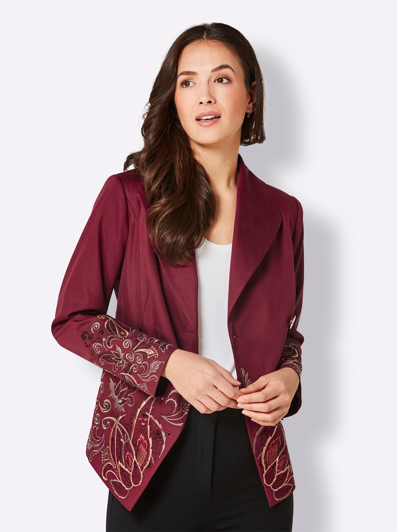 CREATION L PREMIUM Jackenblazer »Lyocell-Polyester-Blazer«