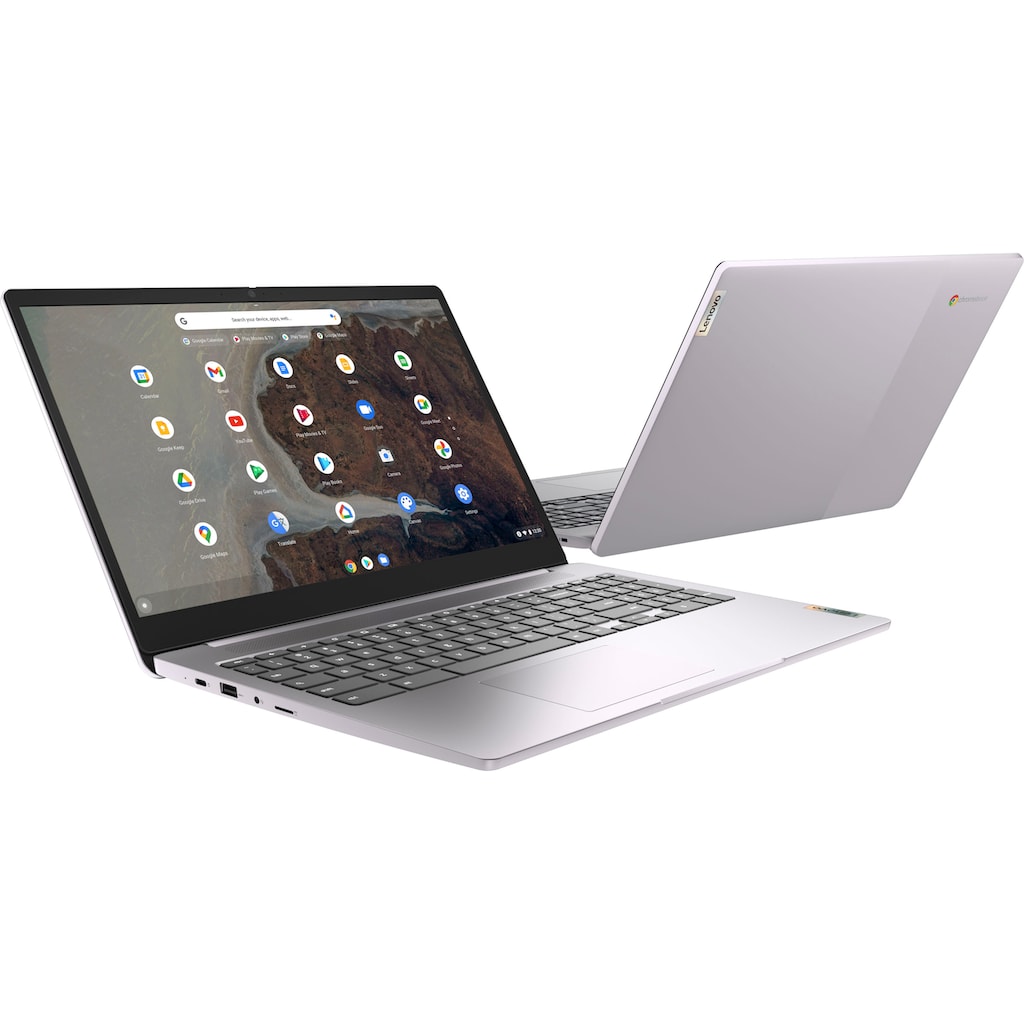 Lenovo Chromebook »IdeaPad 3 Chrome 15IJL6«, 39,62 cm, / 15,6 Zoll, Intel, Pentium Silber, UHD Graphics, 128 GB SSD