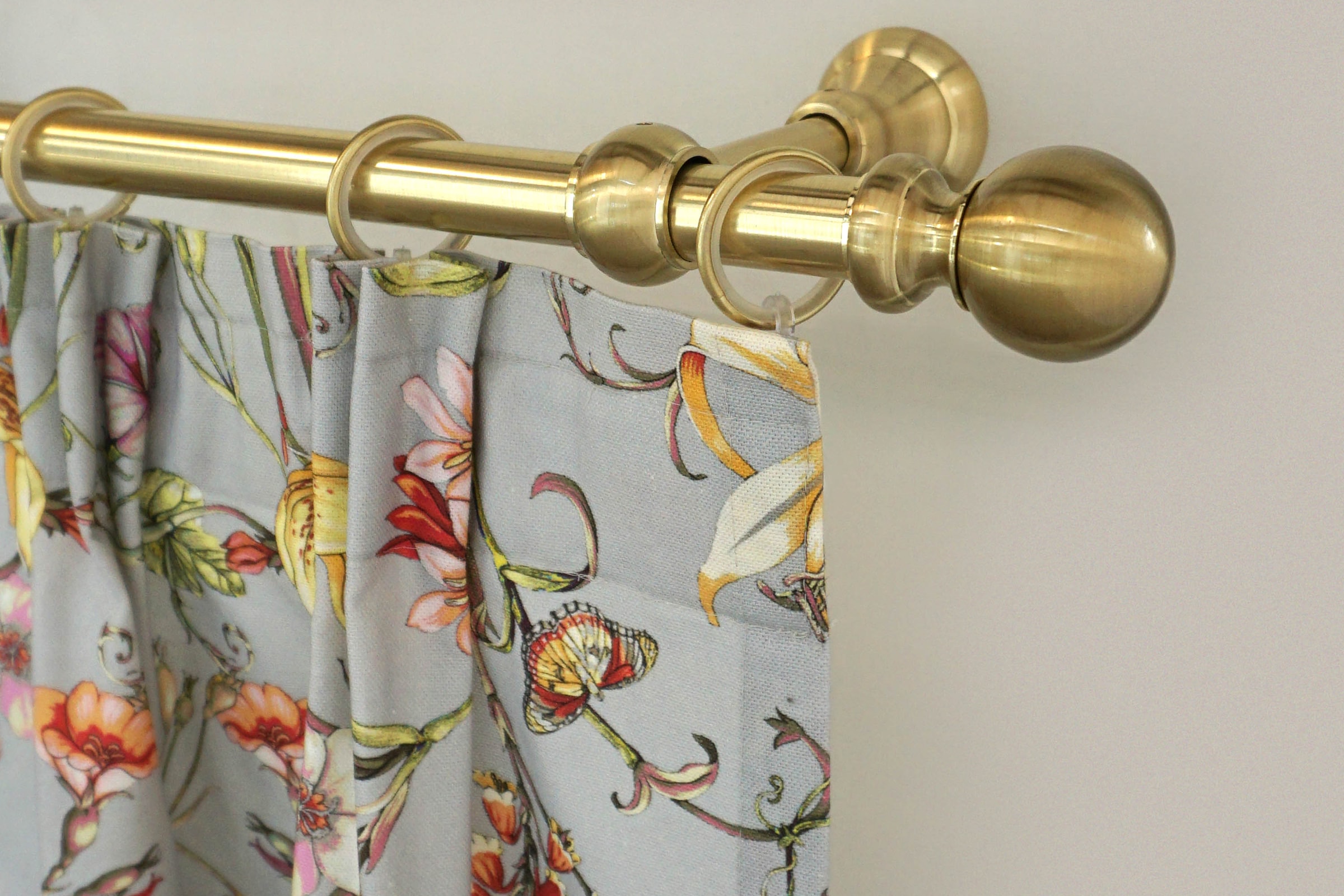 GARESA Gardinenstange "ANDREA" Ø 20 mm 1 läufig-läufig Wunschmaßlänge;Träge günstig online kaufen