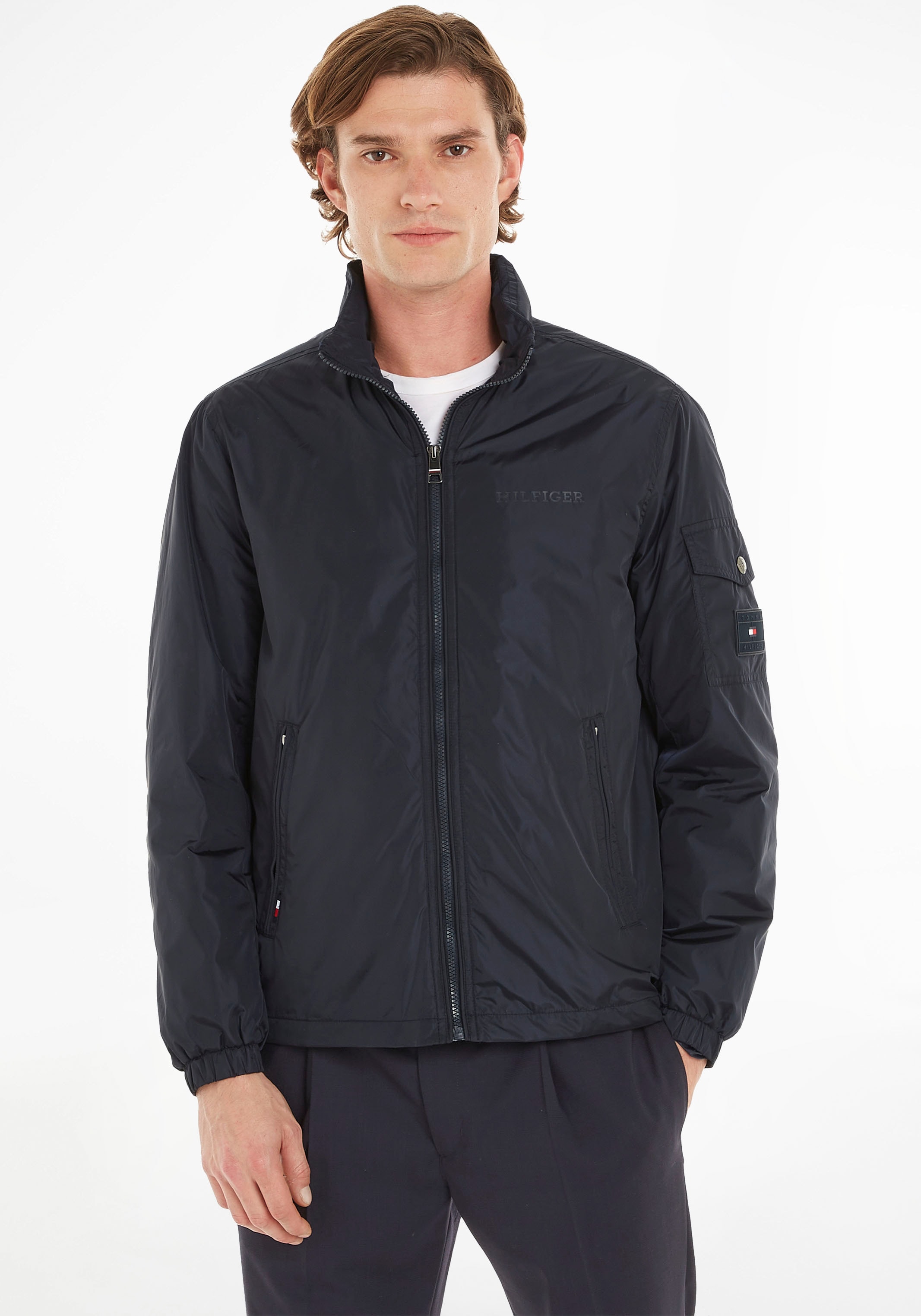 Tommy Hilfiger Outdoorjacke »RWB REGATTA JACKET«, im hochgeschlossenen Design