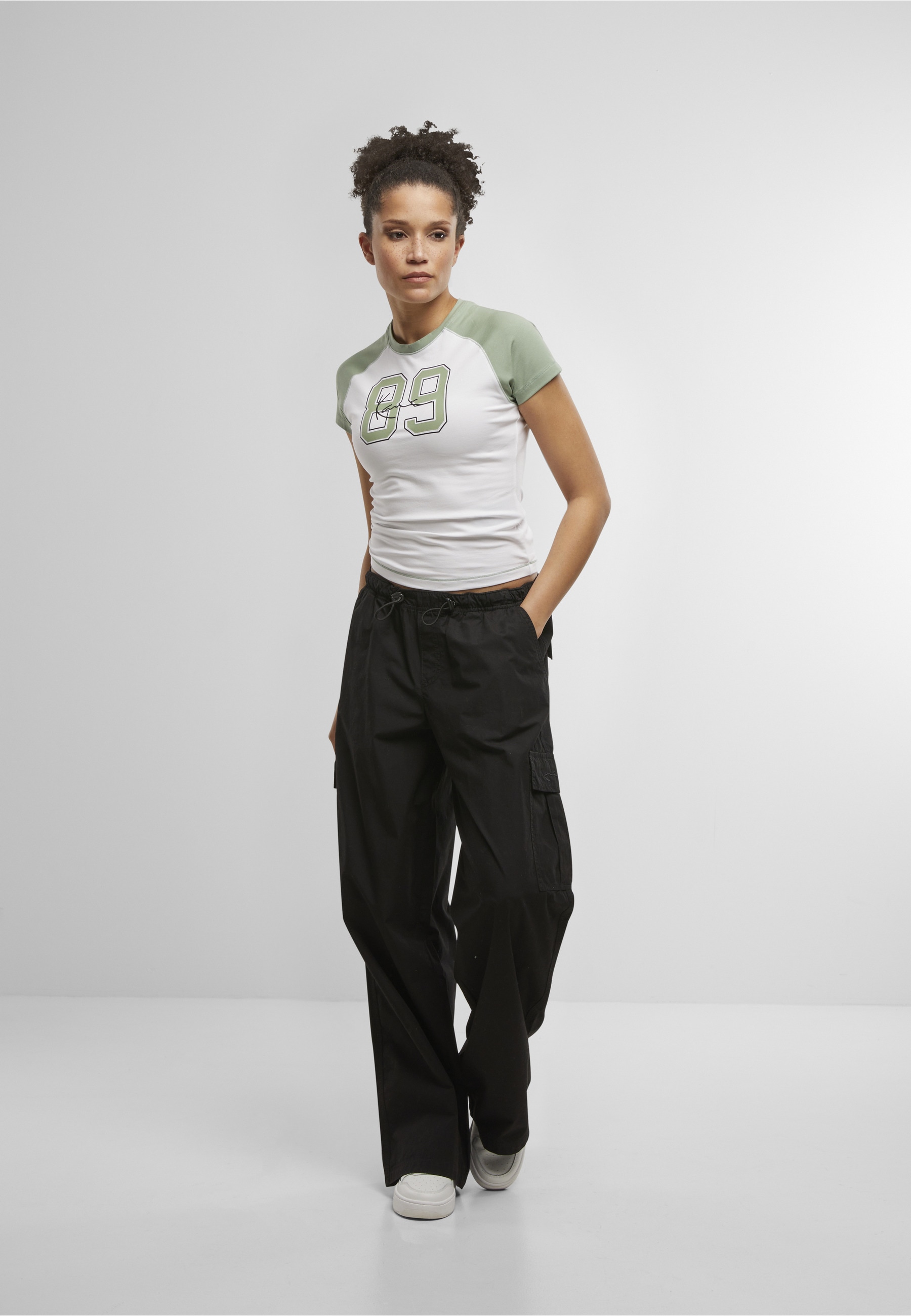 Karl Kani T-Shirt »Karl Kani Signature Print Tiny Raglan T-Shirt« 1 Stk.