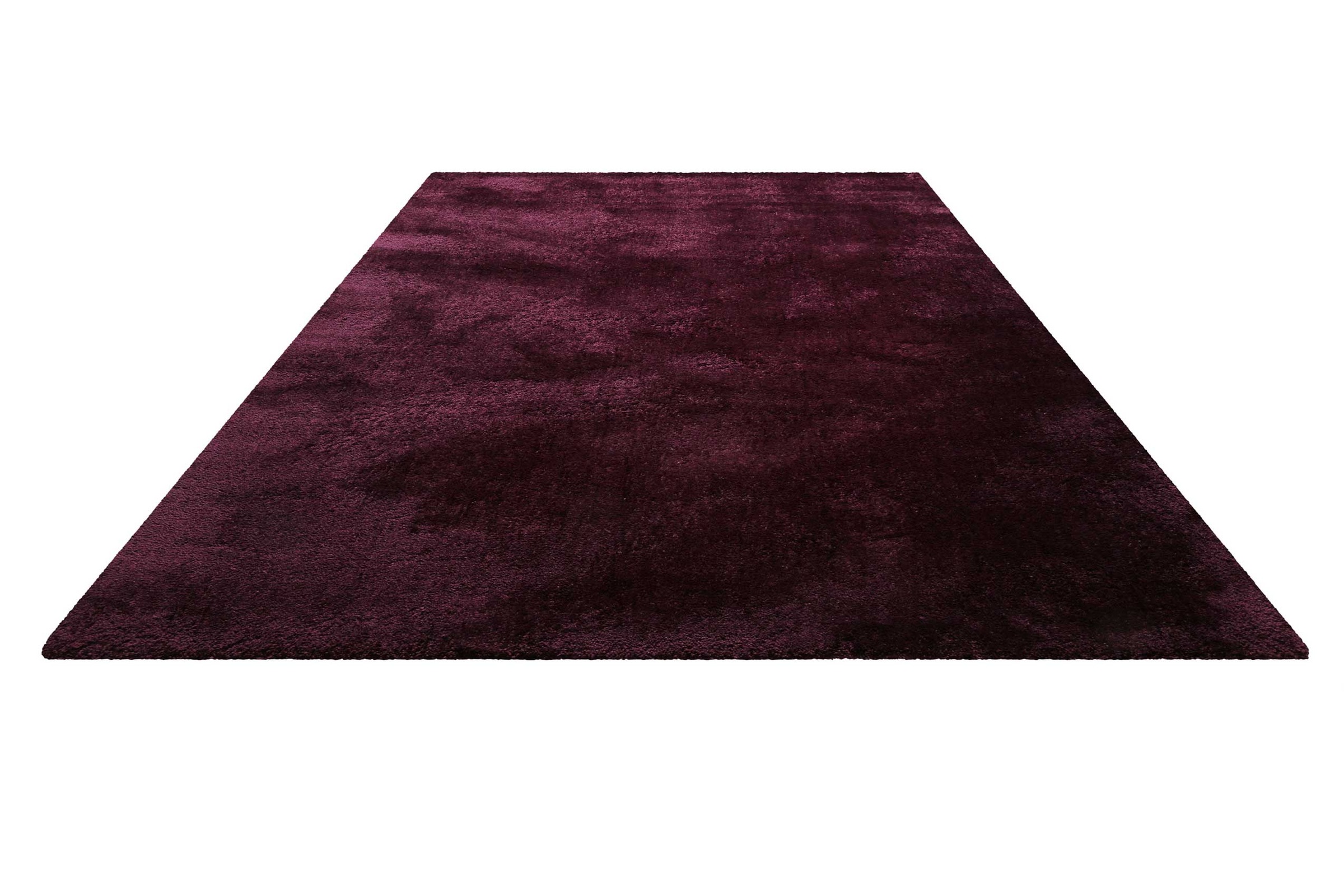 Homie Living Teppich »Pisa«, rund, 25 mm Höhe, Hochflor, Microfaser, uni, weich, Shaggy, Wohnzimmer, Schlafzimmer